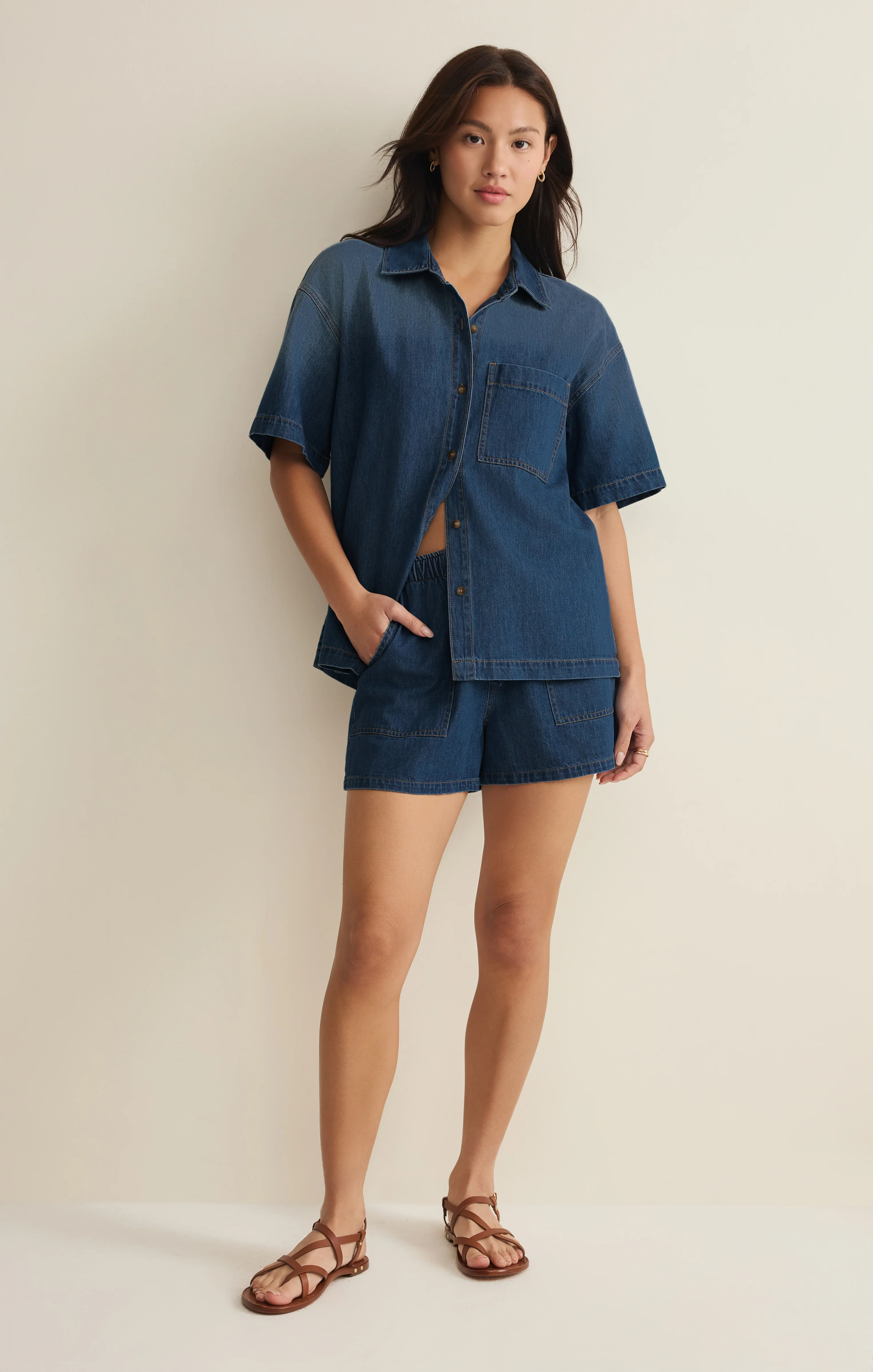 Daycation Denim Utility Short - Image 6