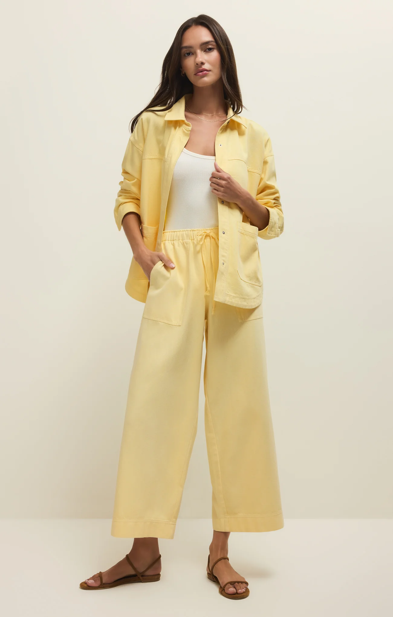 Daycation Twill Wide Leg Utility Pant - Image 15