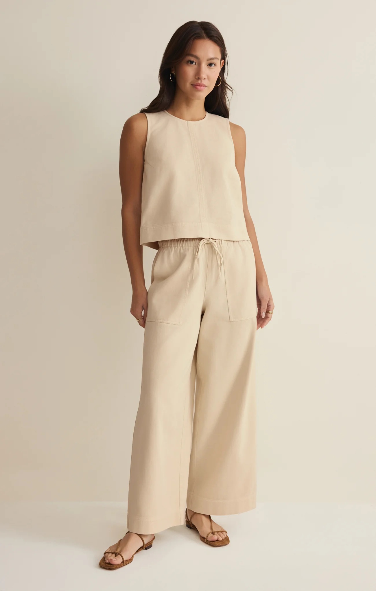 Daycation Twill Wide Leg Utility Pant - Image 6