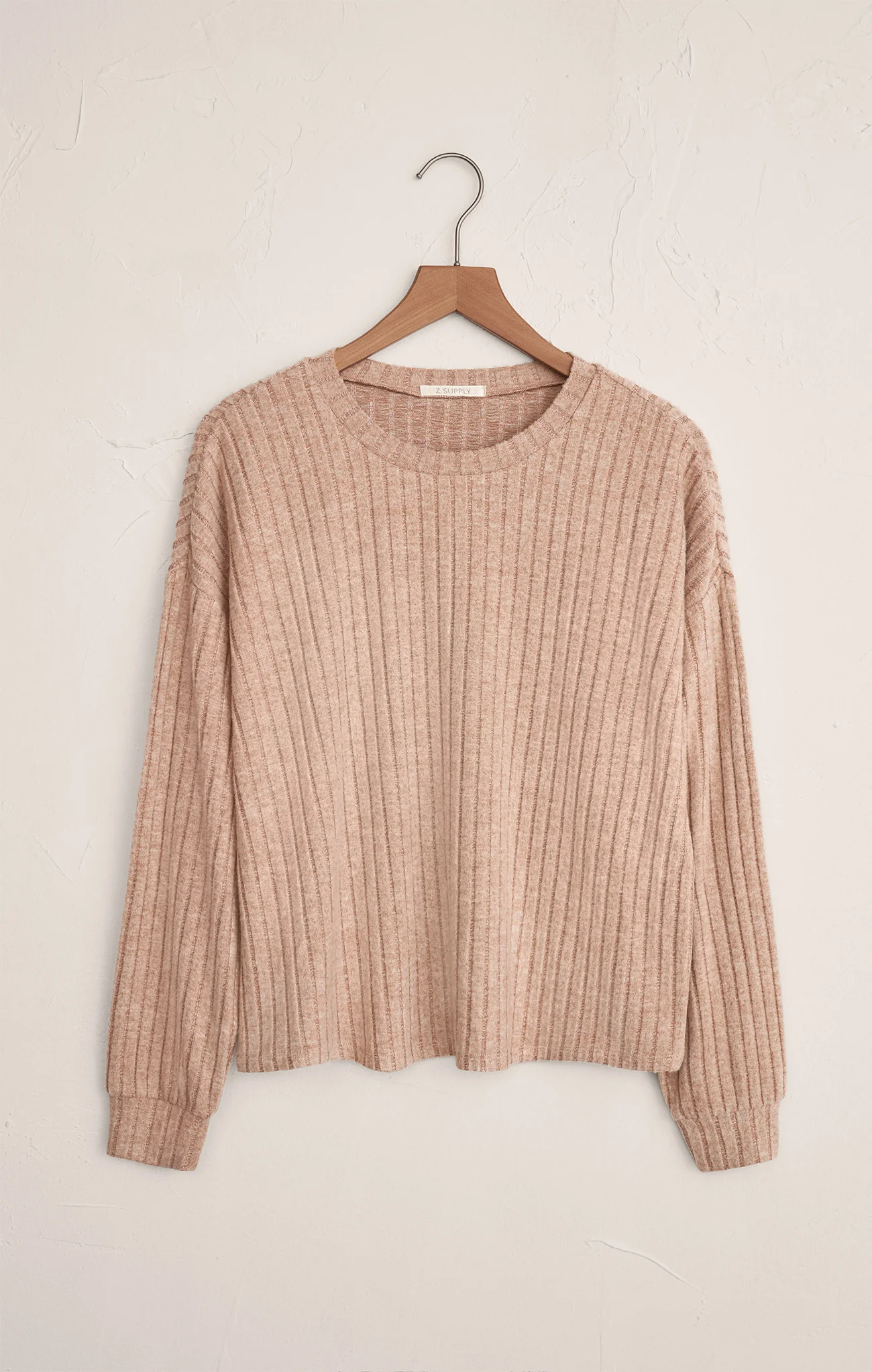 Daydream Silky Rib Long Sleeve Top - Image 48
