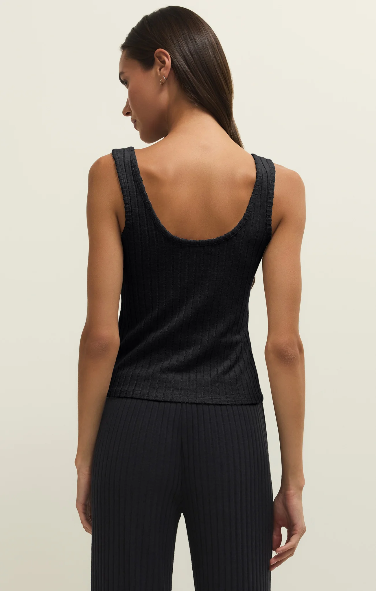 Double Scoop Silky Rib Tank - Image 11