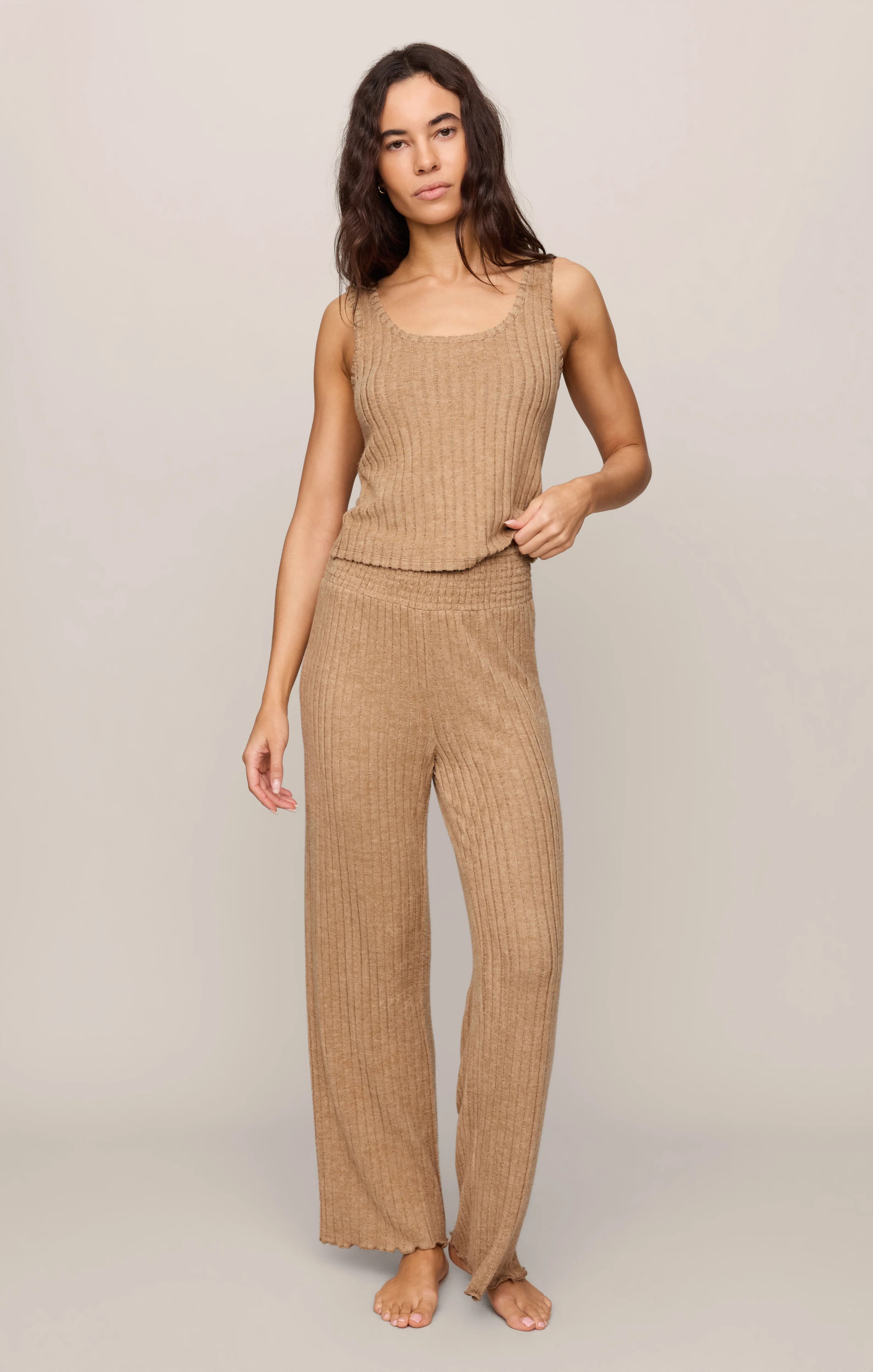 Double Scoop Silky Rib Tank - Image 23
