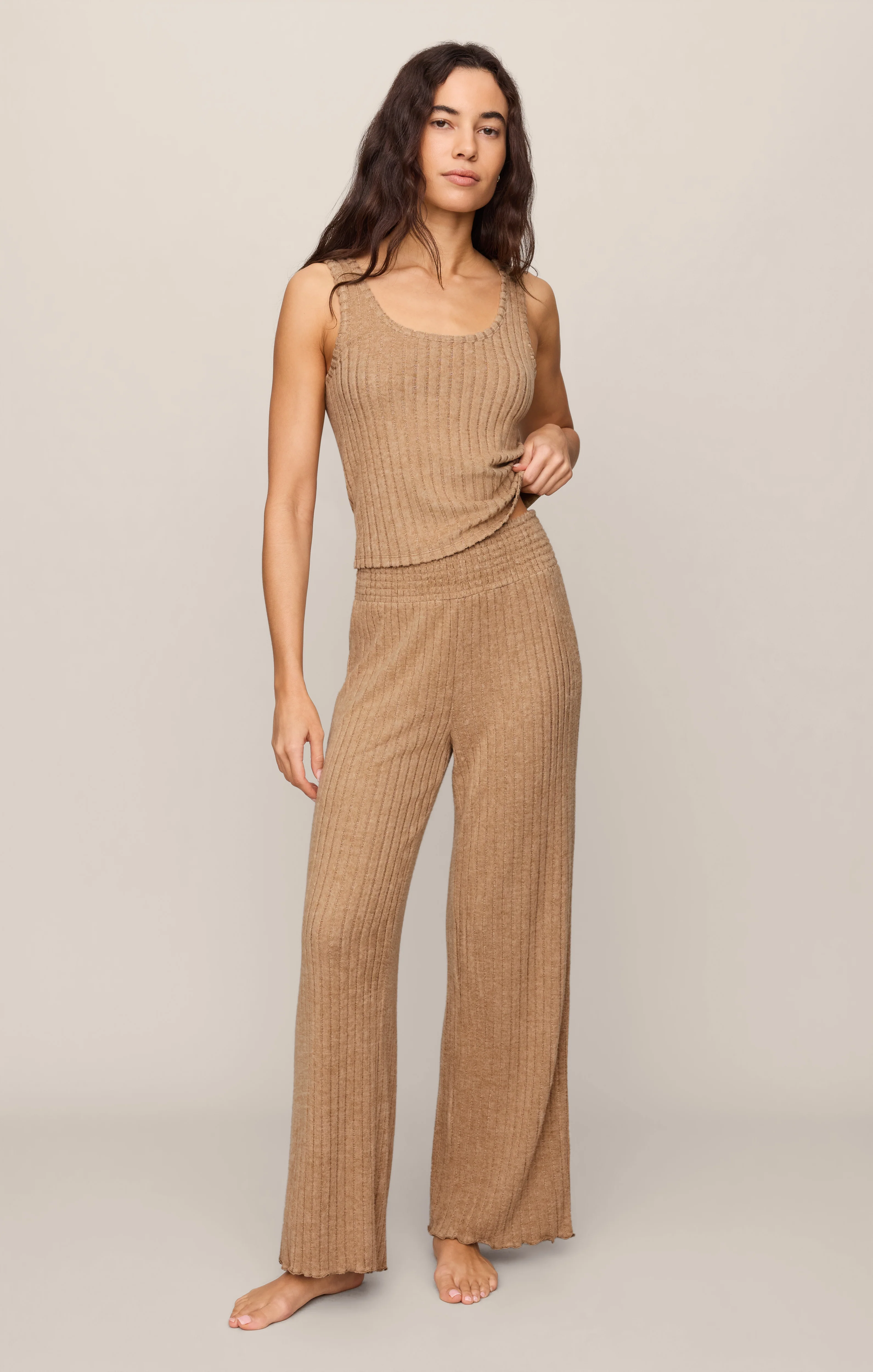 Double Scoop Silky Rib Tank - Image 24