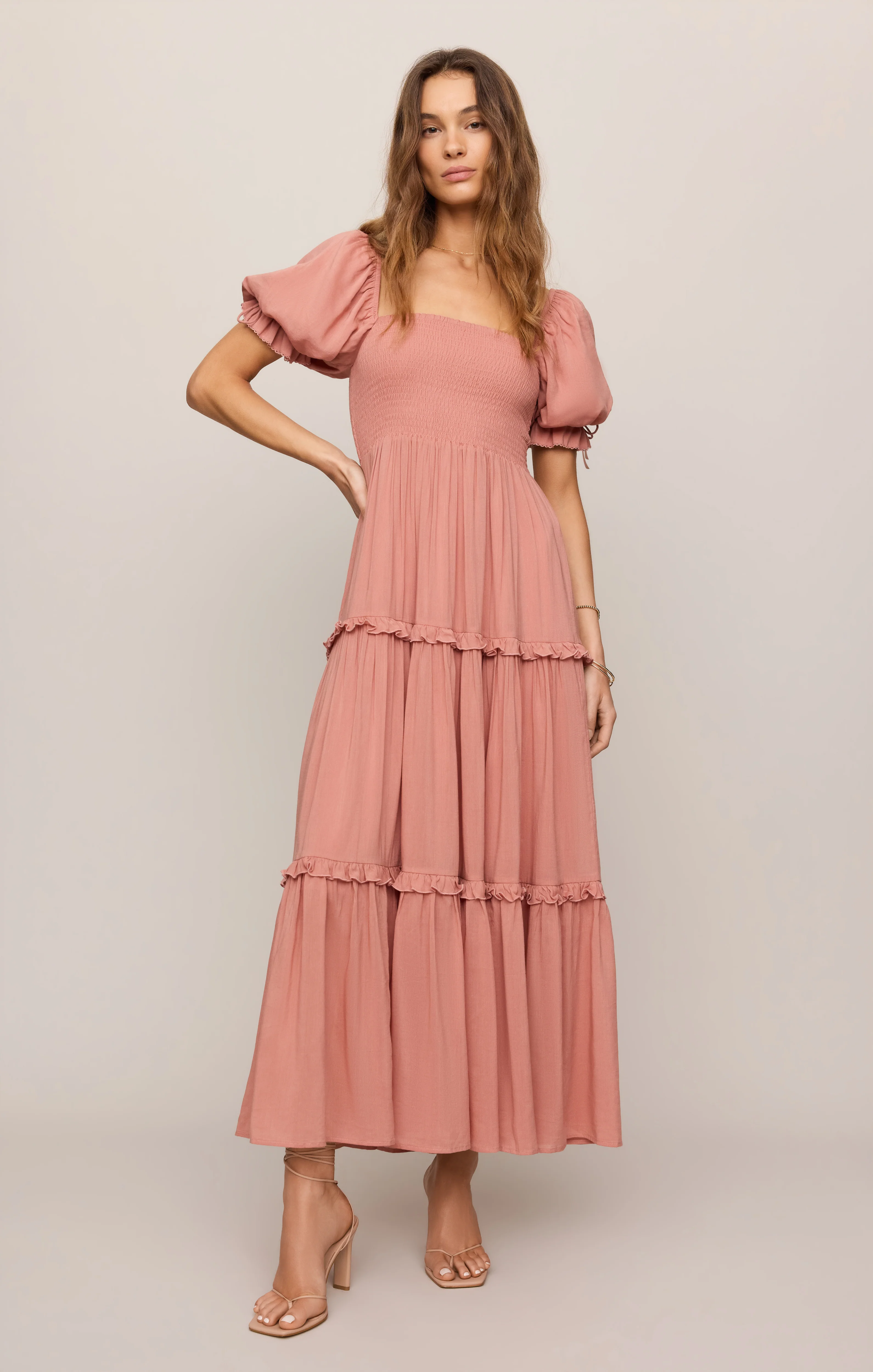 Eliora Smocked Maxi Dress - Image 7
