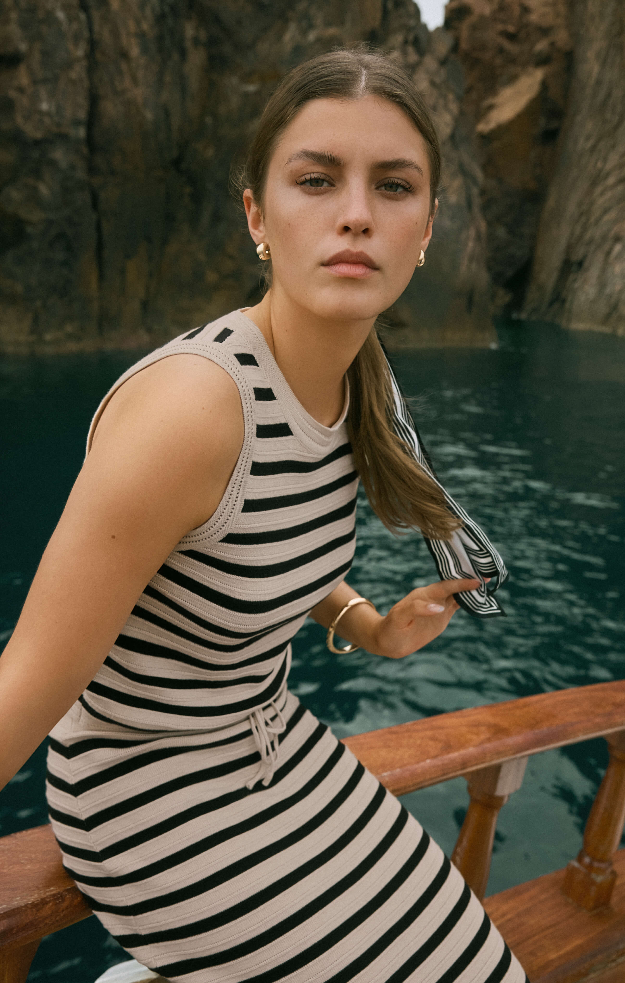 Emori Striped Muscle Tank - Image 7