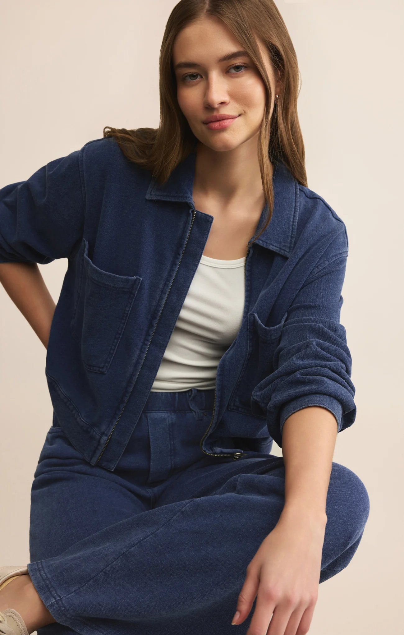 Entourage Knit Denim Pant - Image 15