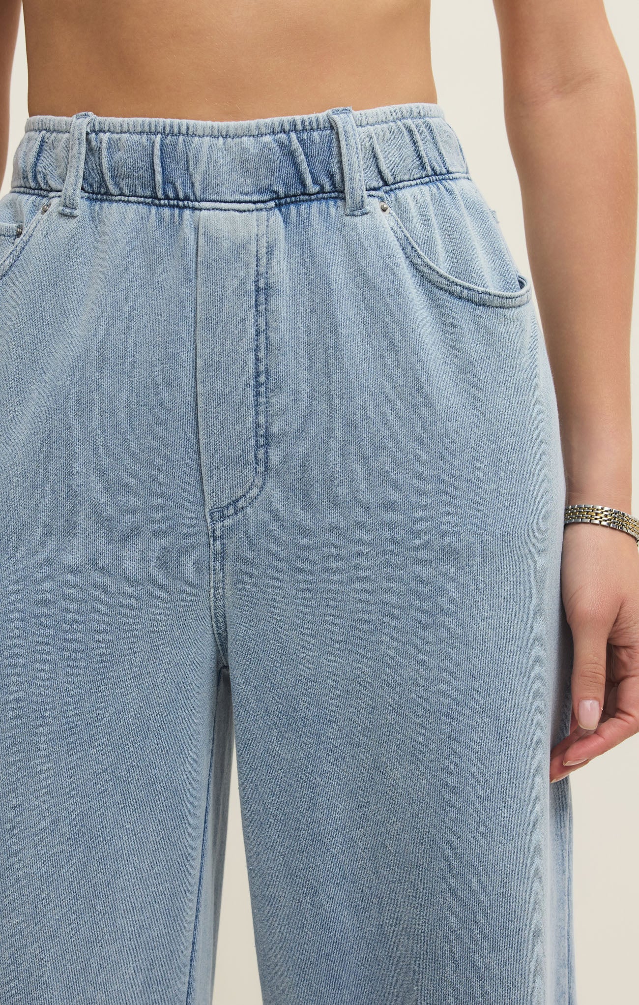 Entourage Knit Denim Pant - Image 6
