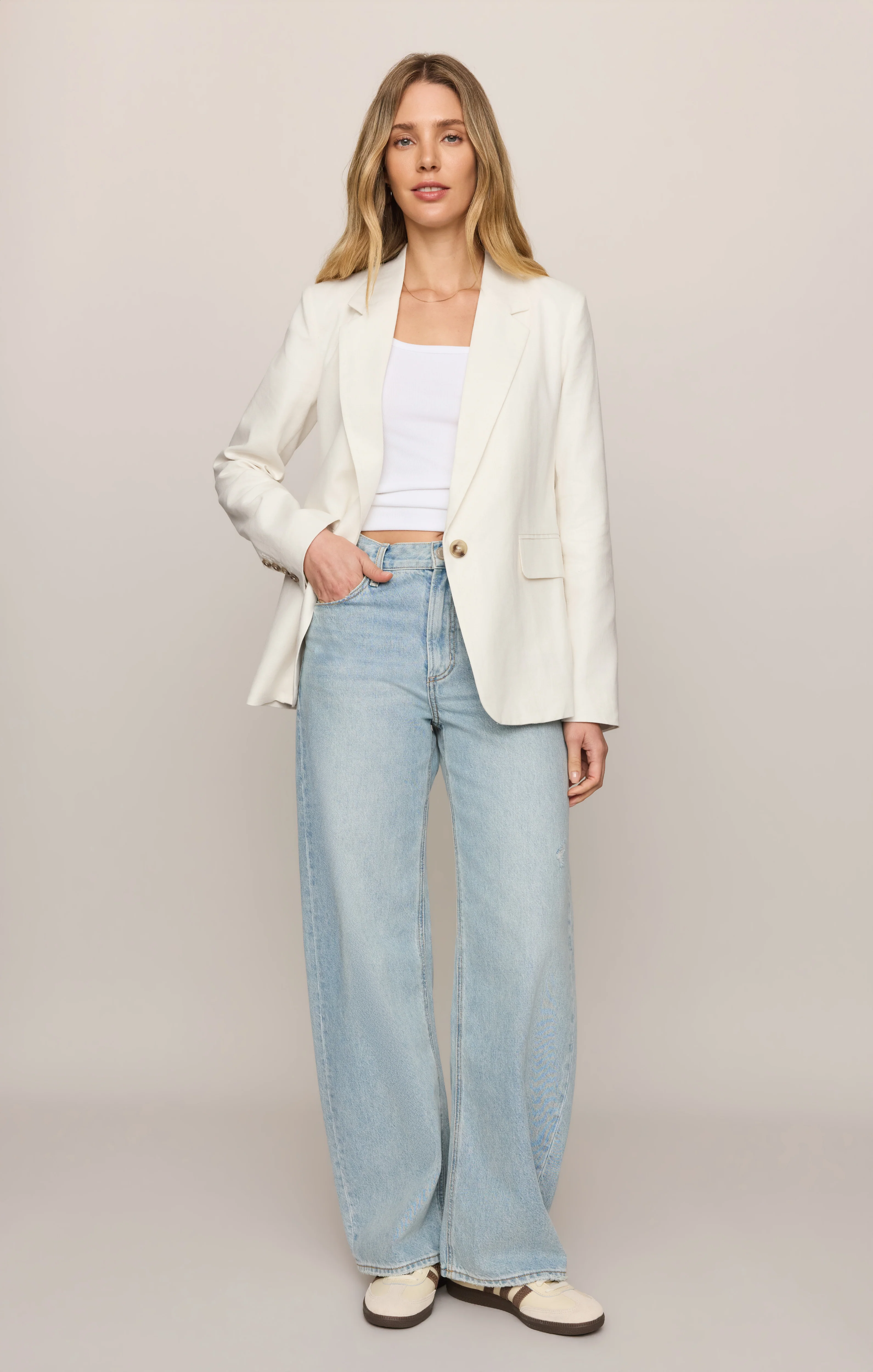 Evan Linen Blazer - Image 21