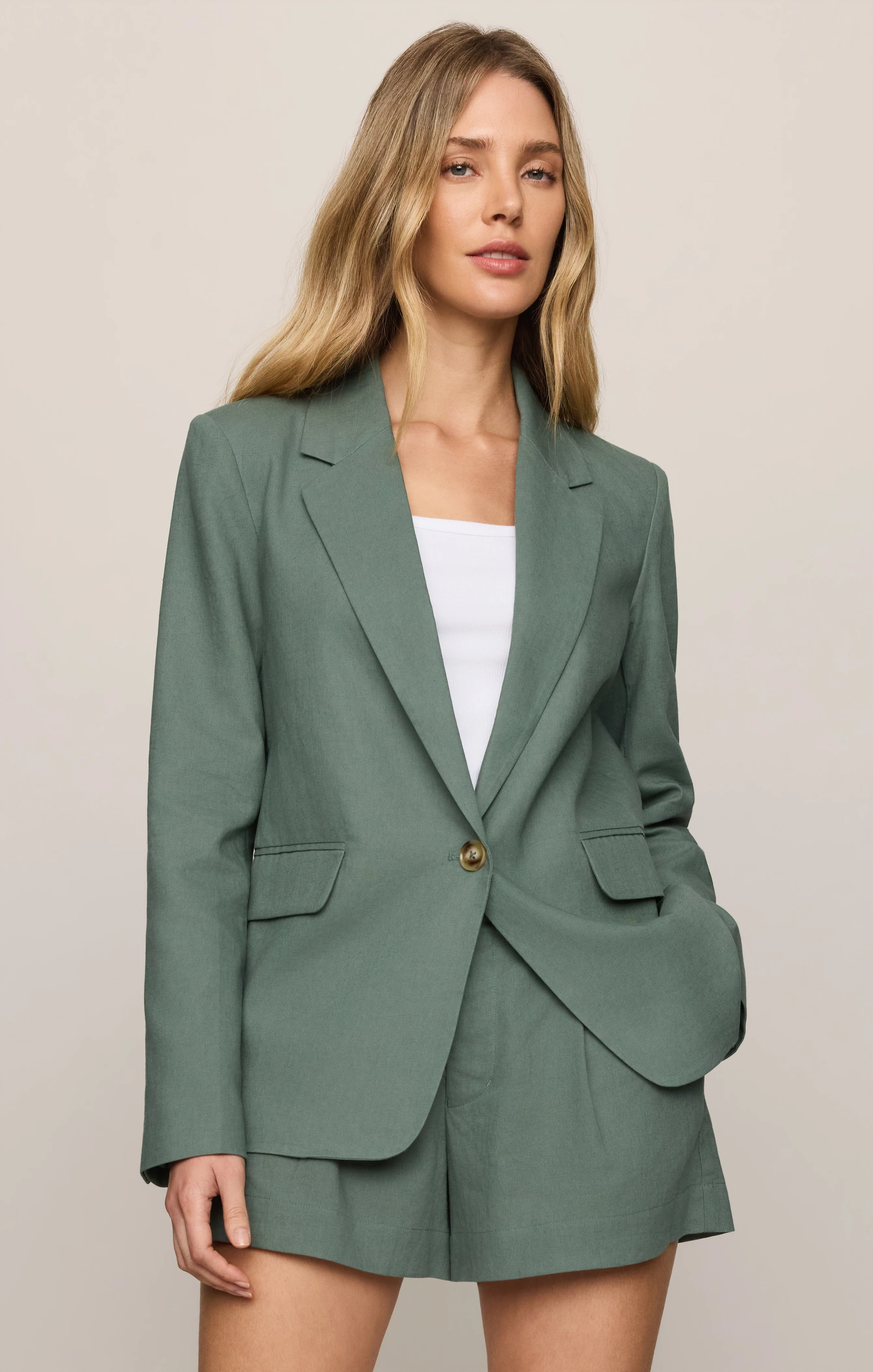 Evan Linen Blazer - Image 29