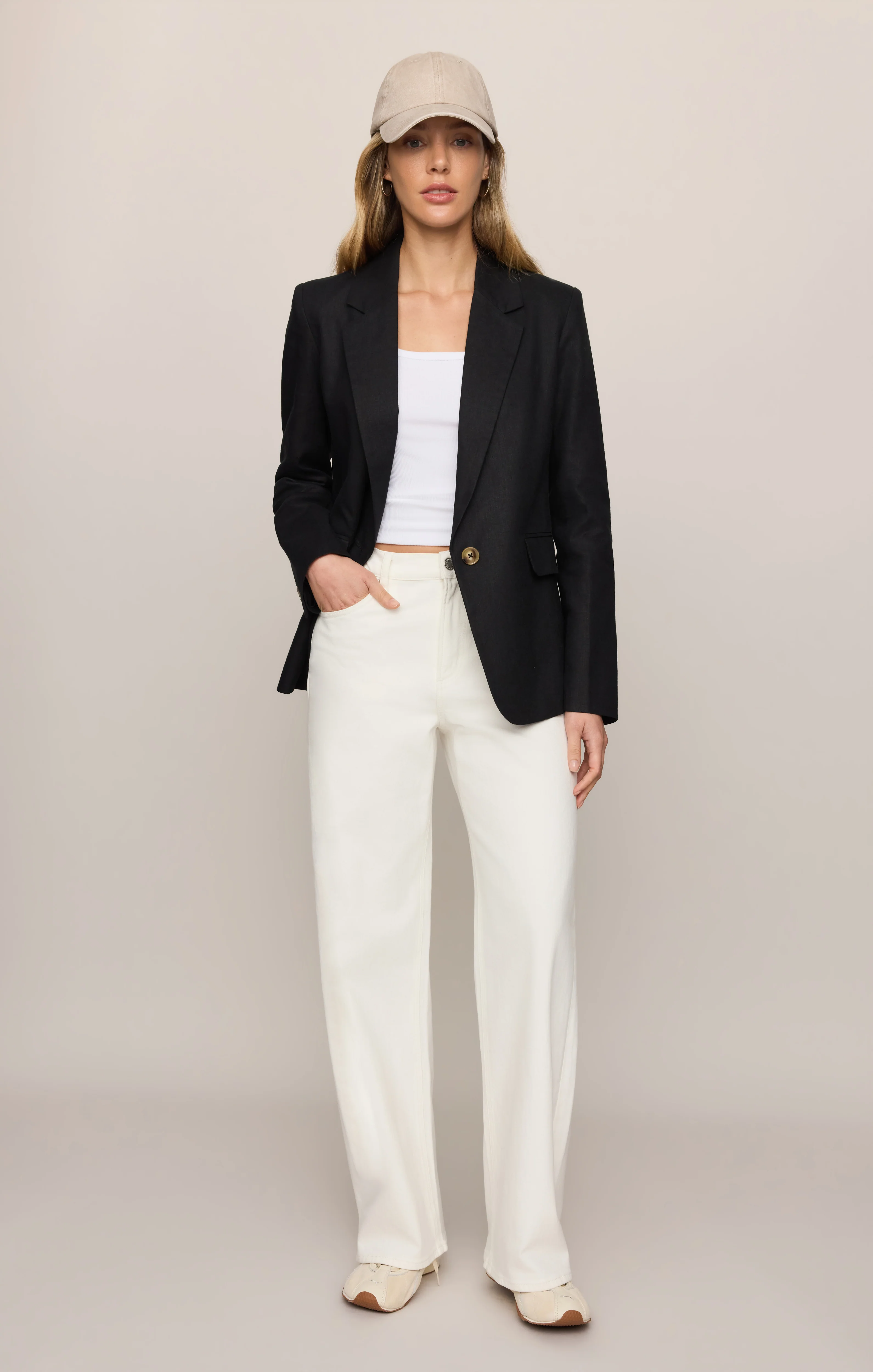 Evan Linen Blazer - Image 4