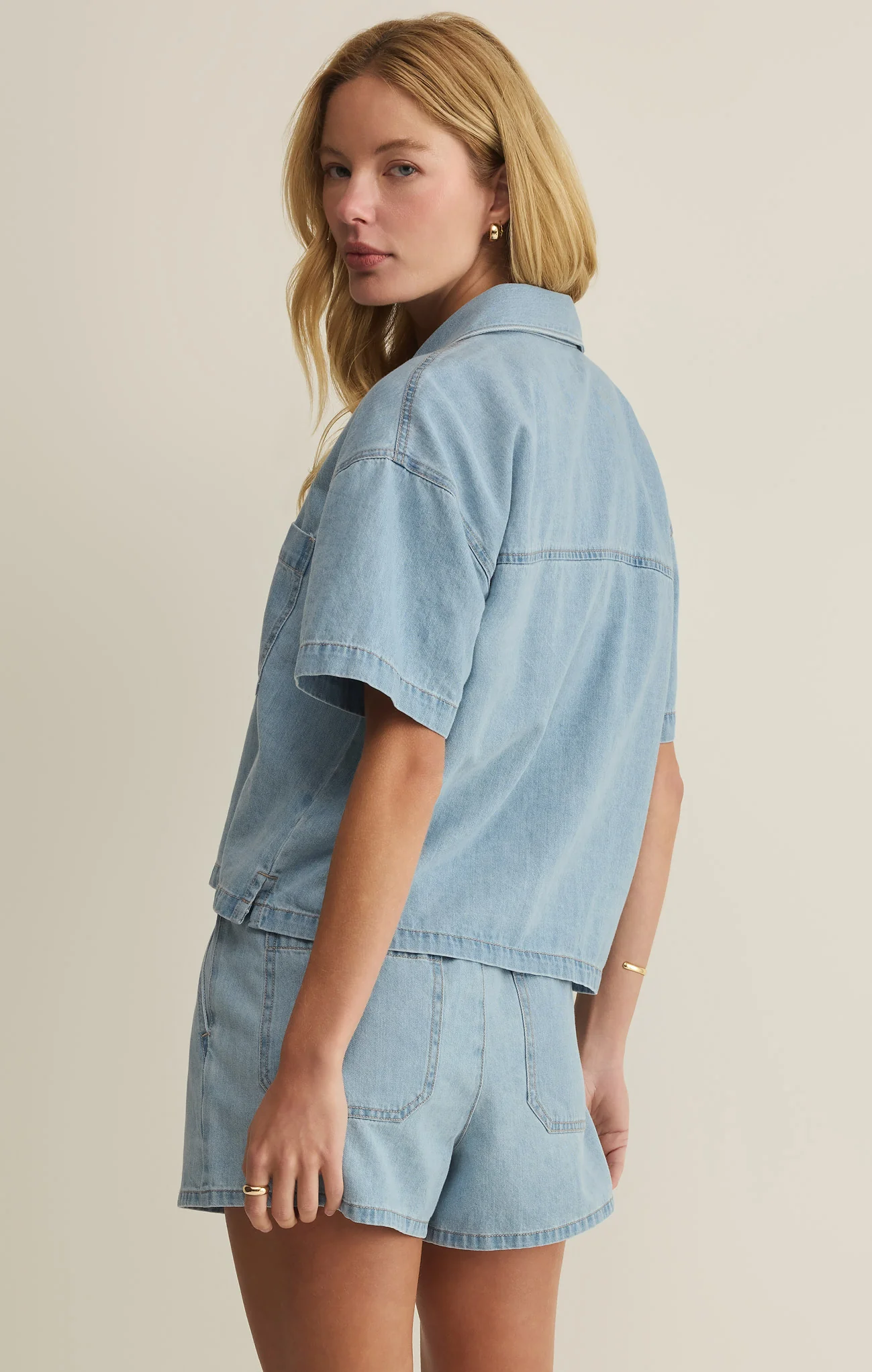 Everyday Denim Button Up - Image 12