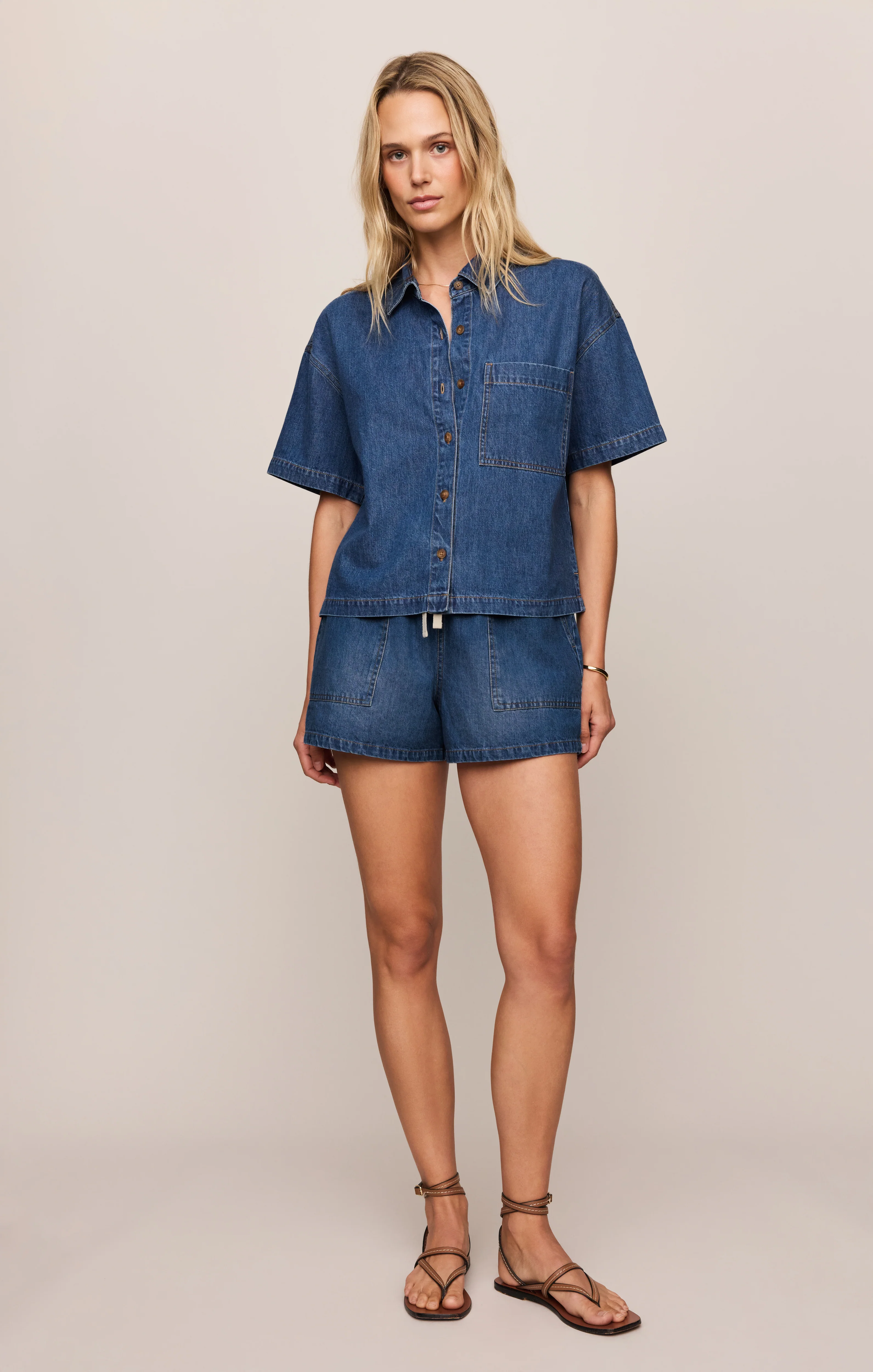 Everyday Denim Button Up - Image 4