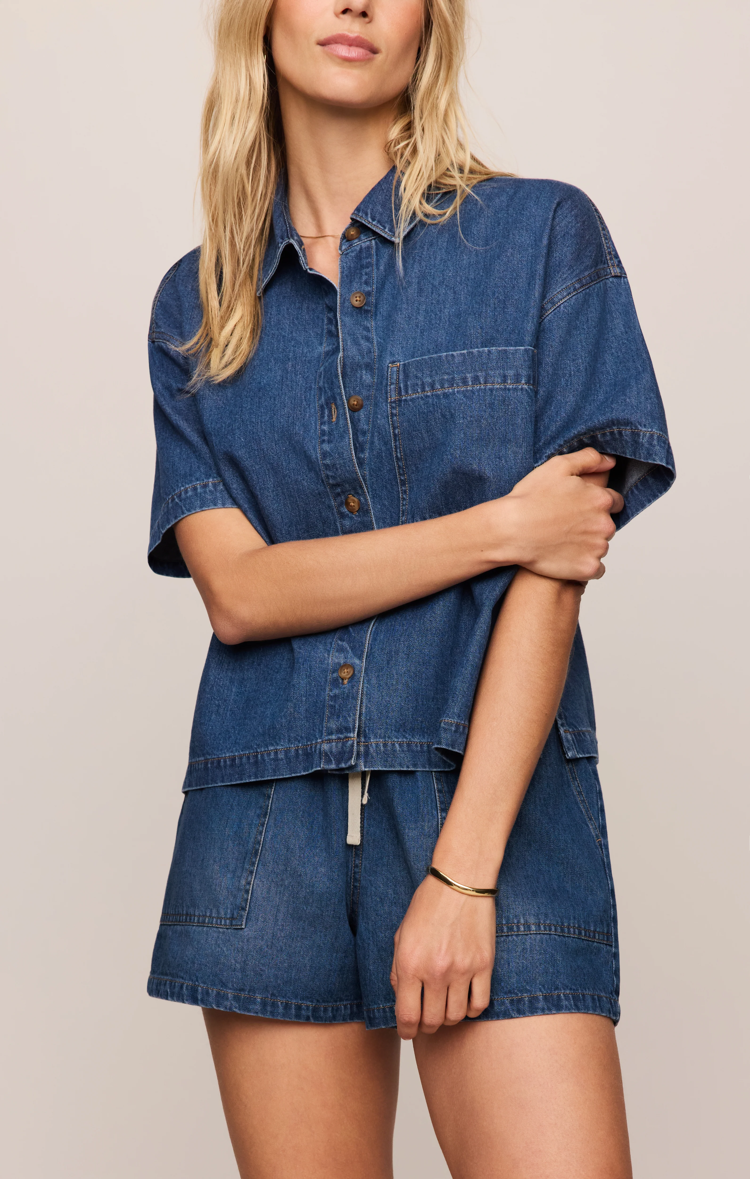 Everyday Denim Button Up - Image 9