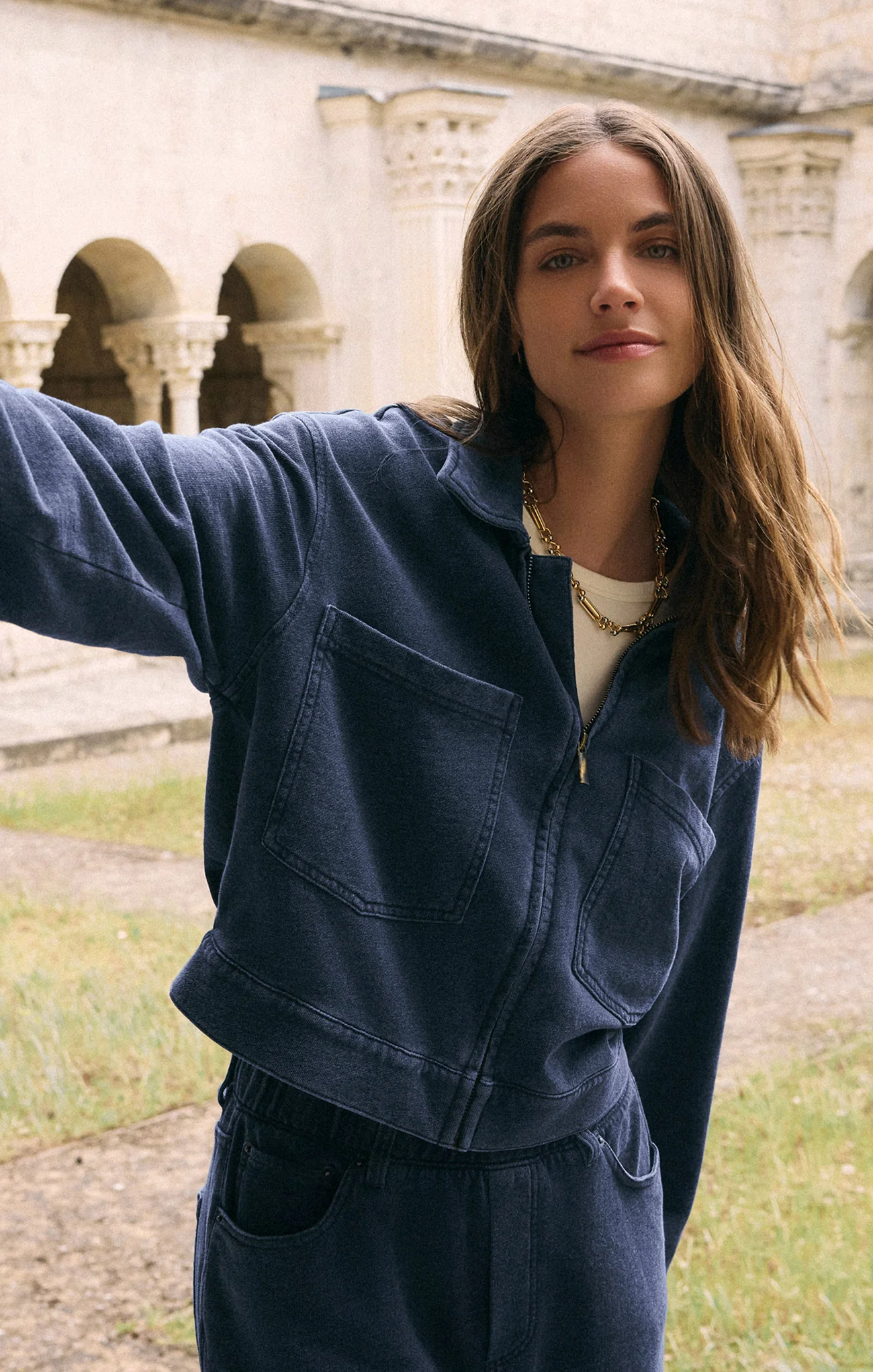 Heritage Knit Denim Jacket - Image 18