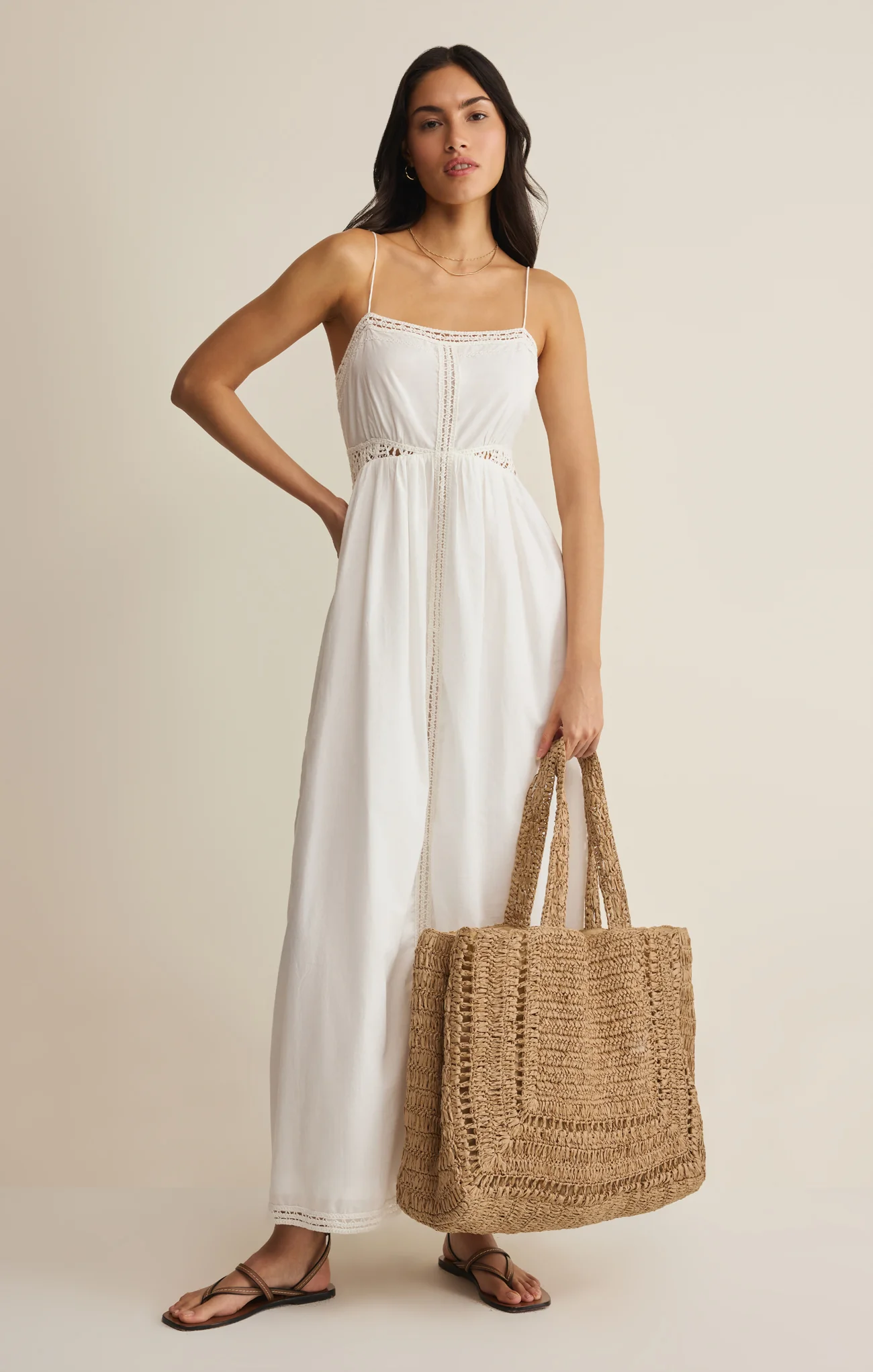 Hideaway Raffia Tote - Image 4