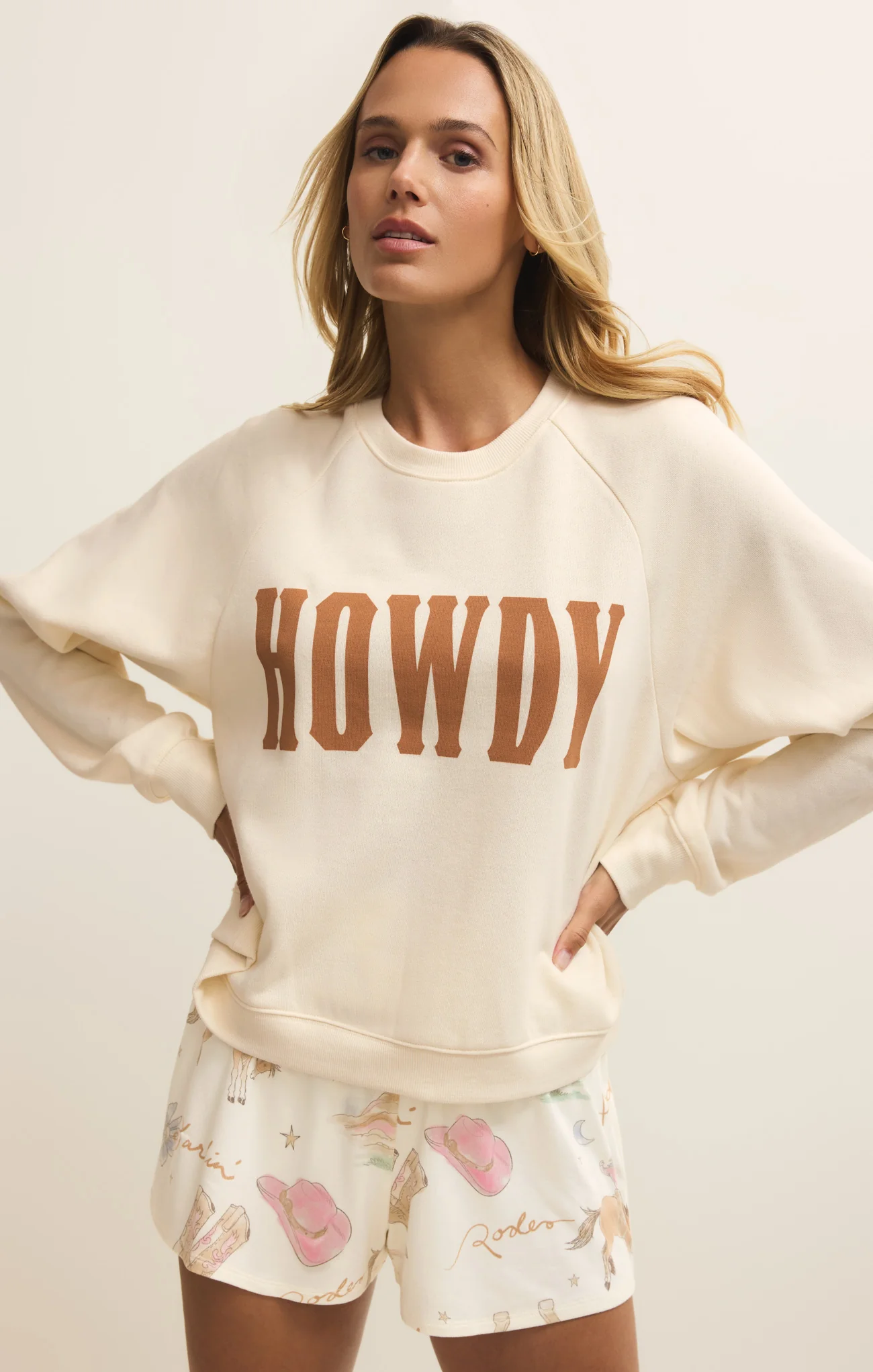 Howdy Fleece Sweatshirt - Image 3