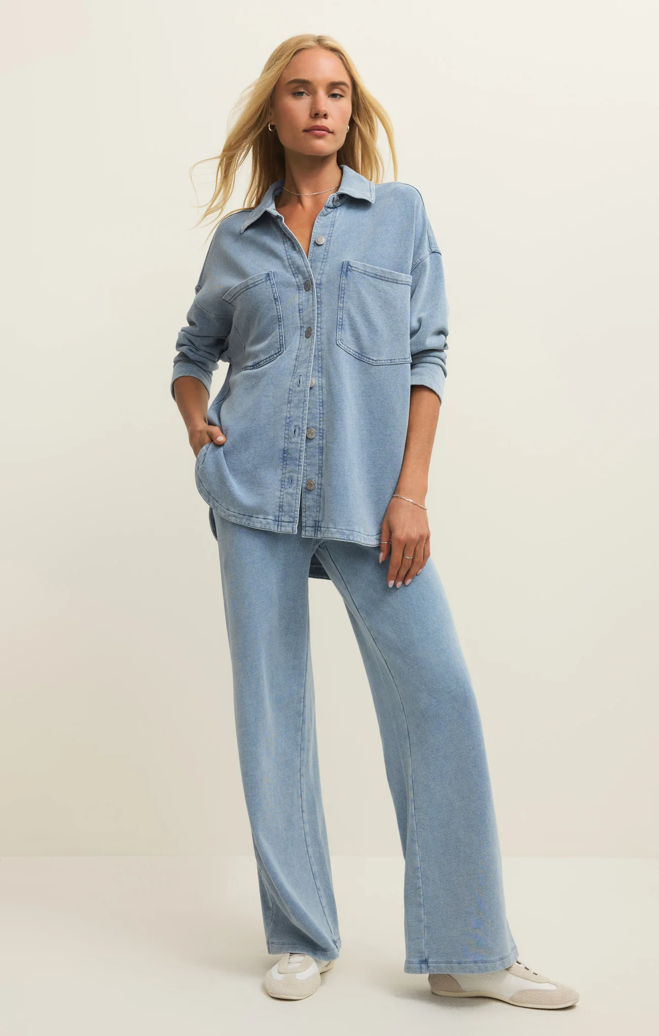 Hunter Knit Denim Pant - Image 4