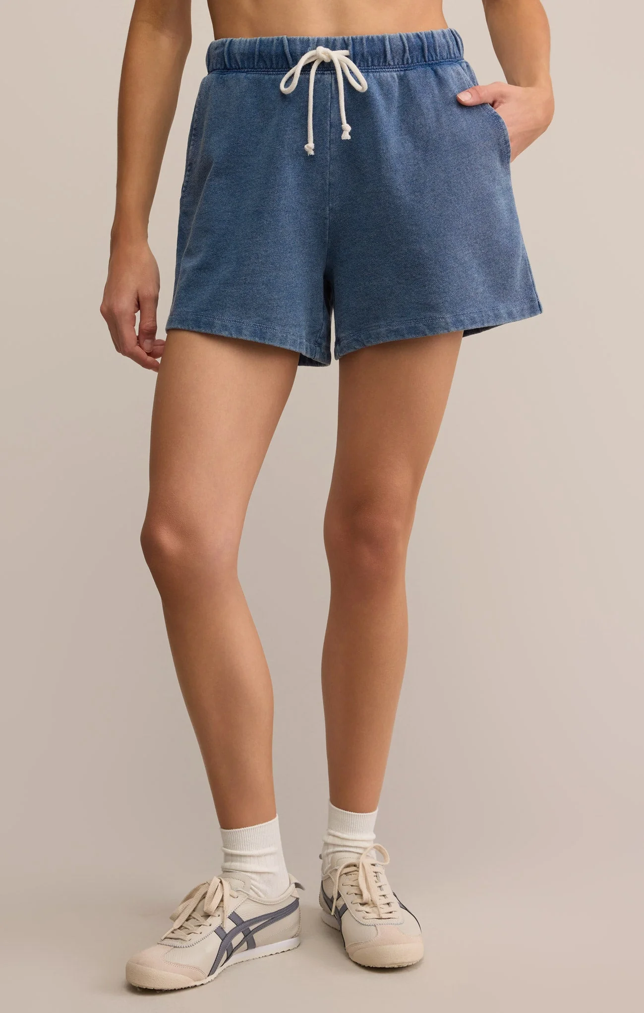 Hunter Knit Denim Short - Image 47
