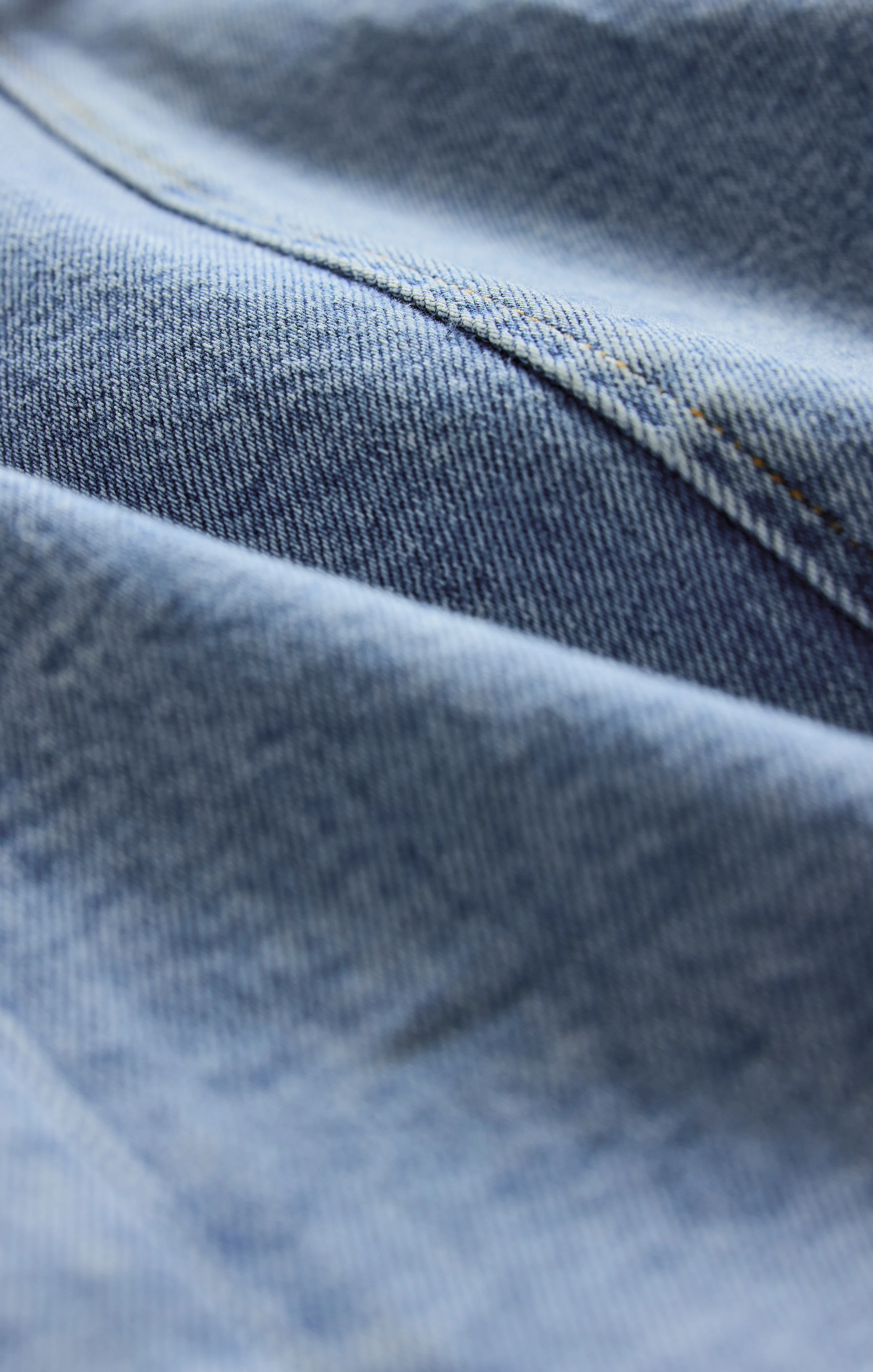 Jolie Denim Mini Dress - Image 10