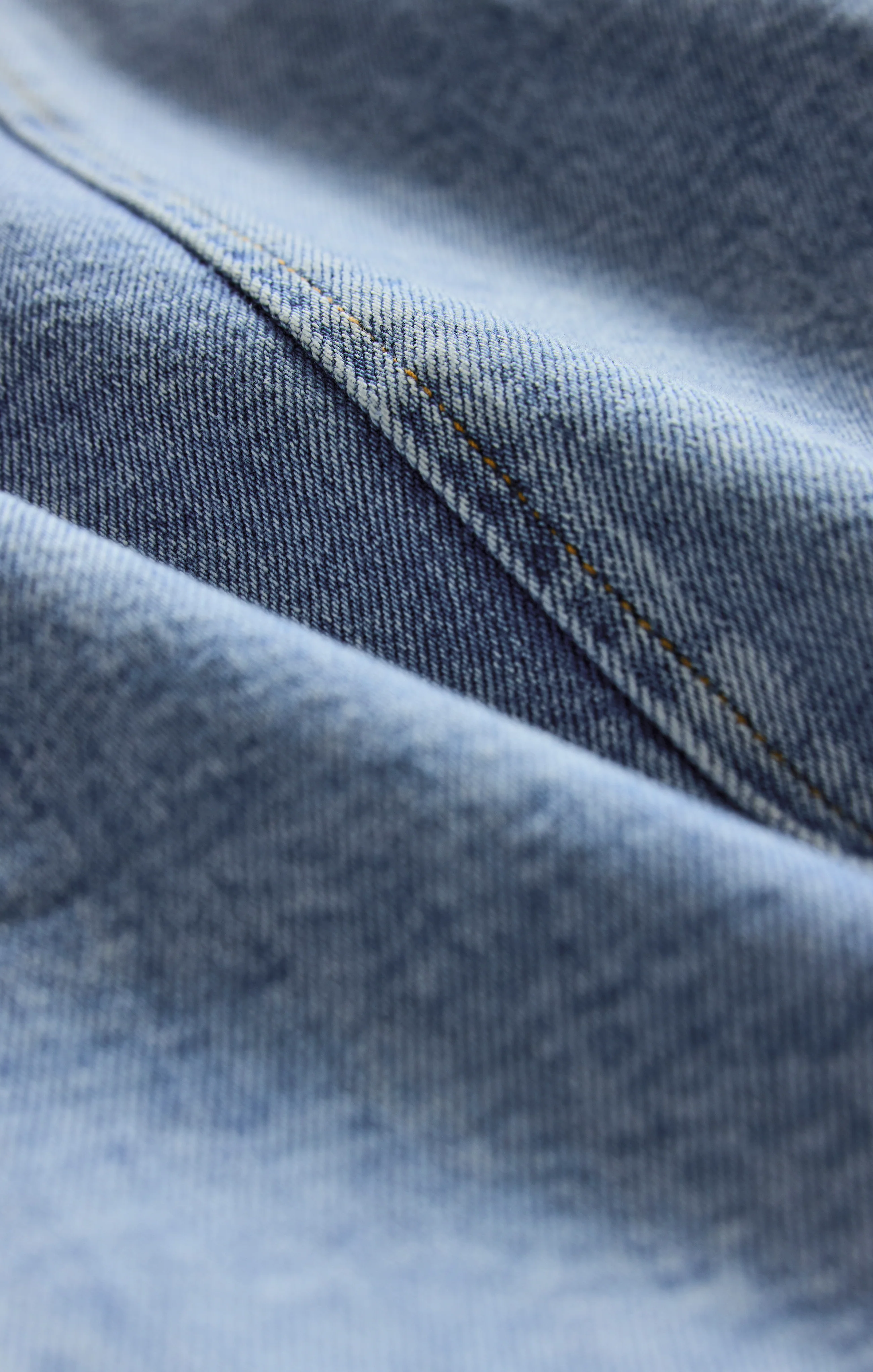 Jolie Denim Mini Dress - Image 4