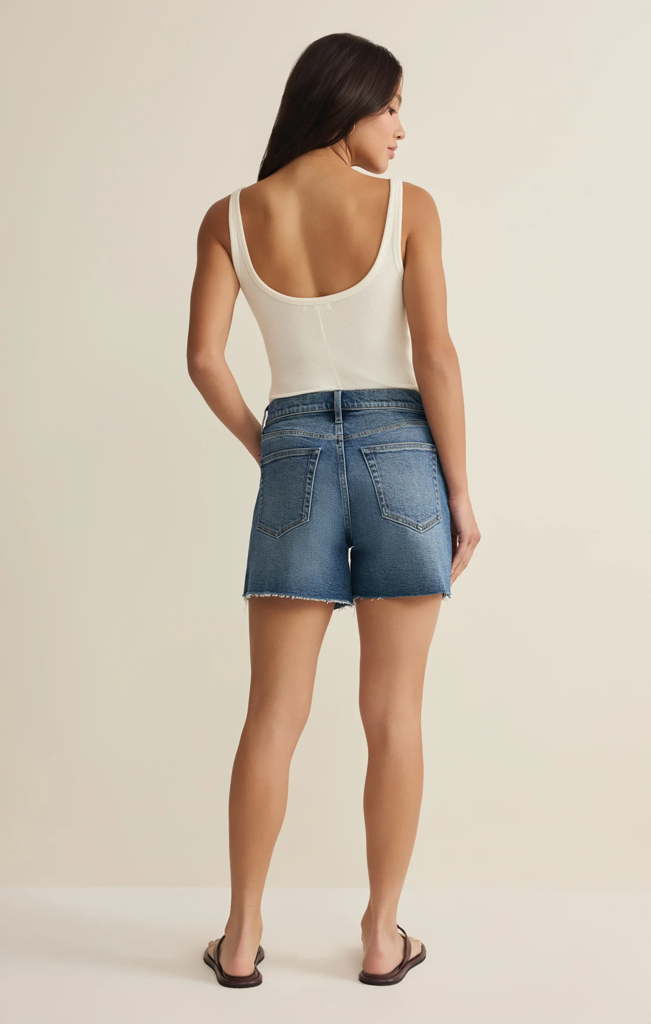 Jonah Mid Rise Denim Short - Image 17
