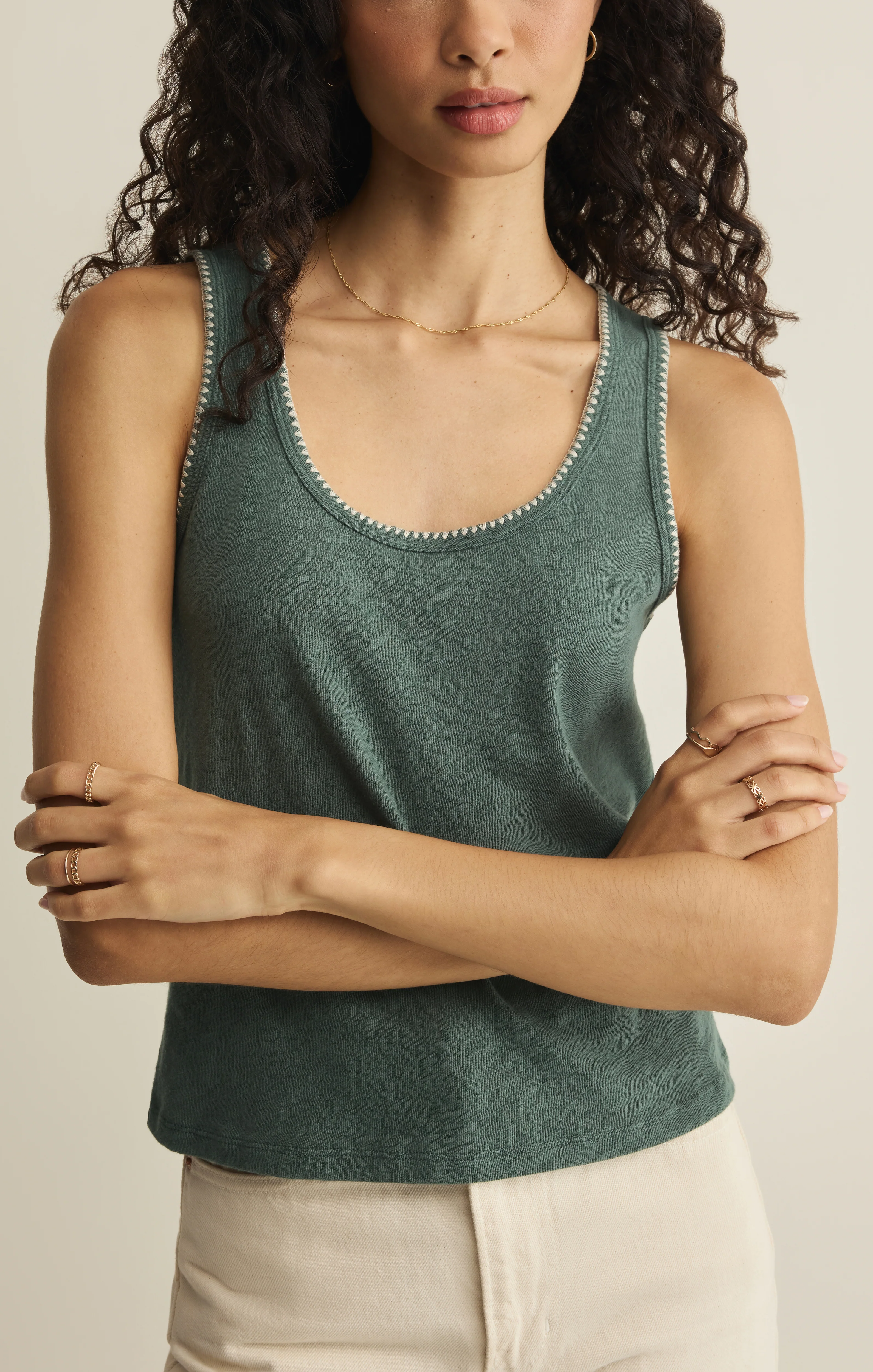 Julian Crochet Tank - Image 14