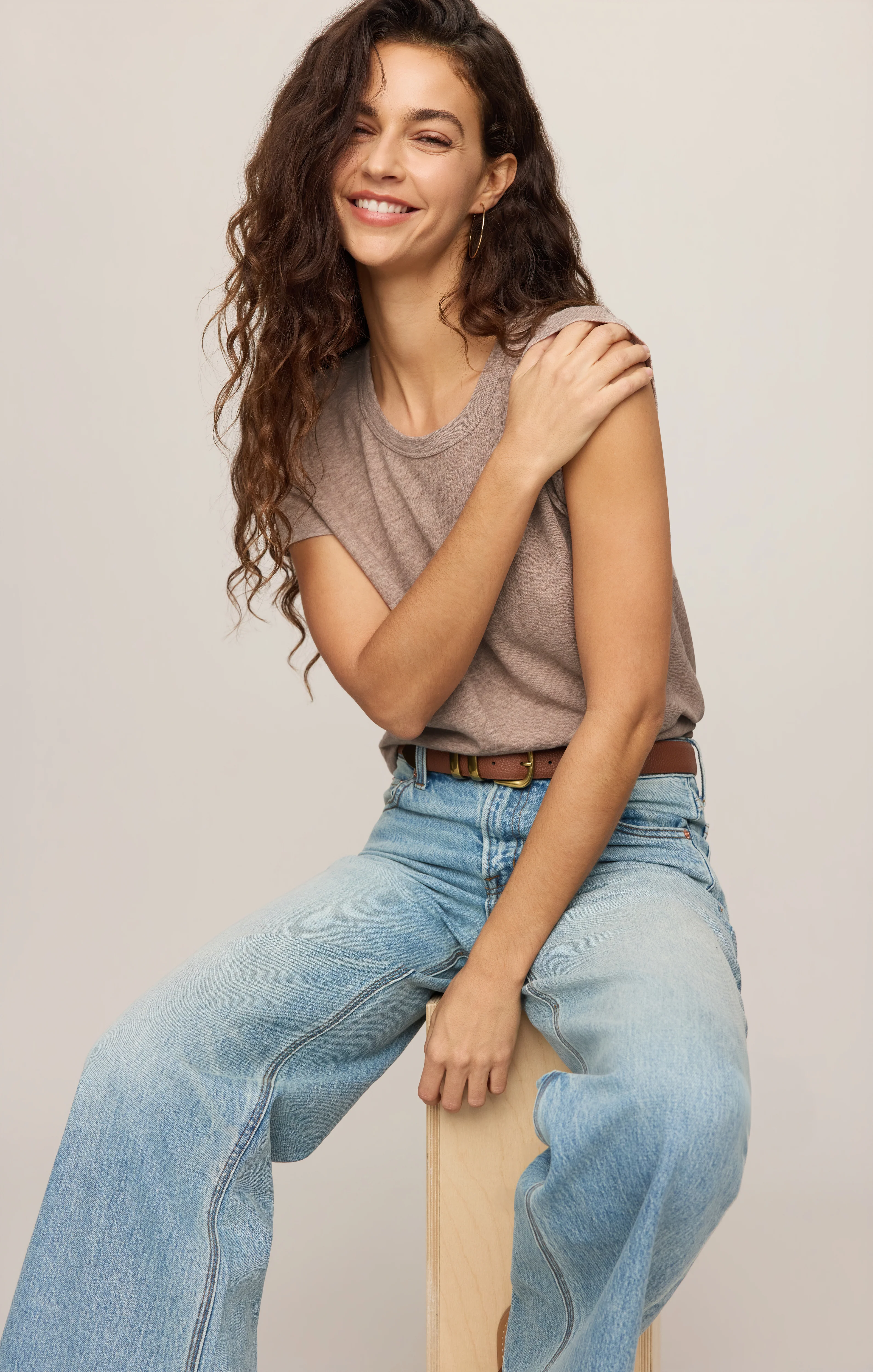 Junie Slub Tee - Image 46