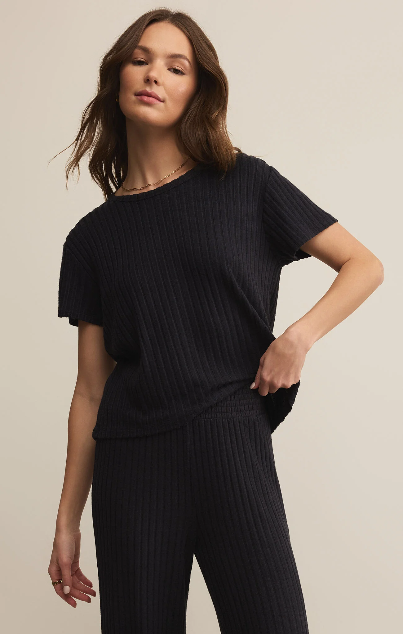 Kara Rib Tee - Image 20