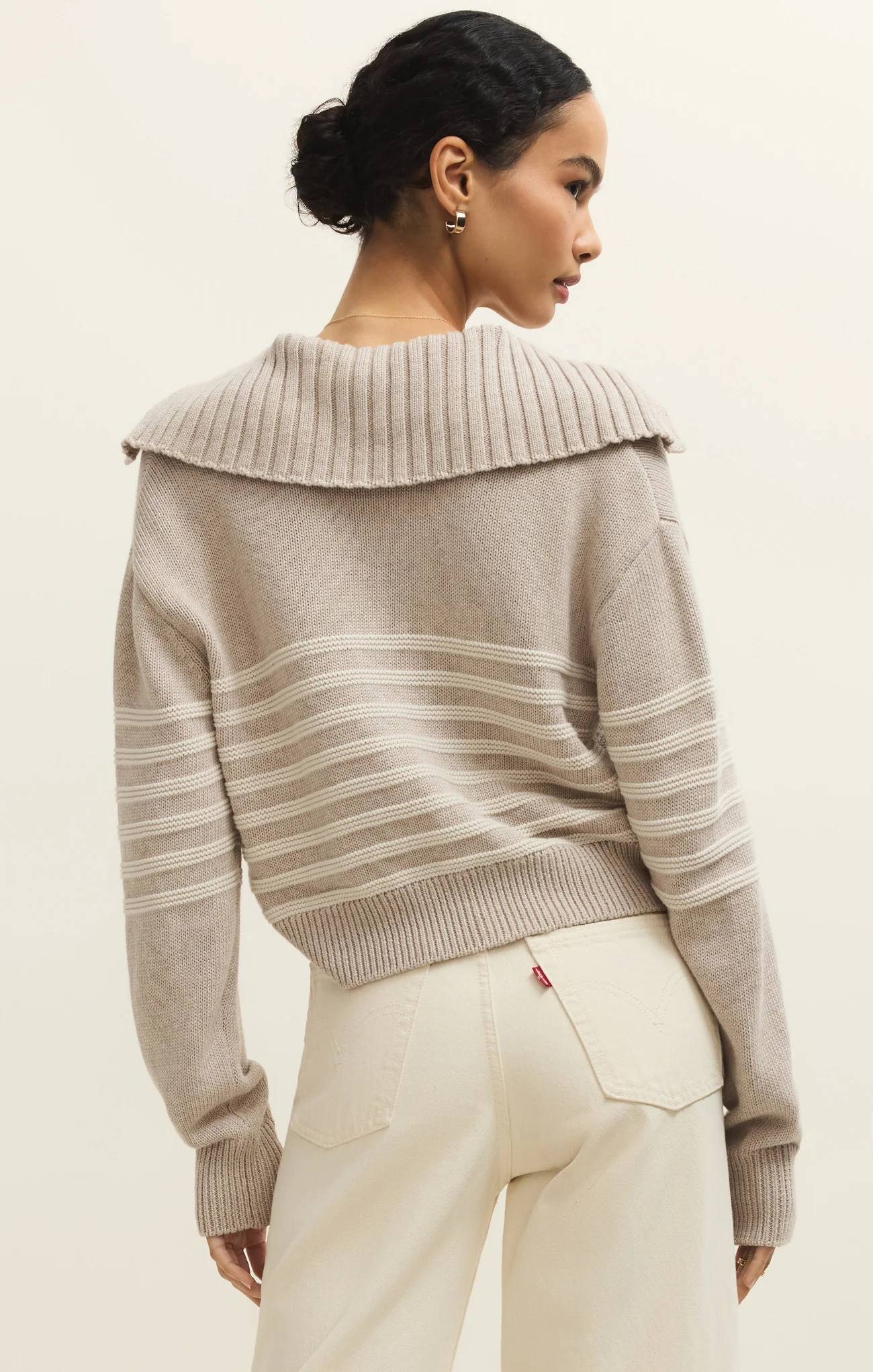 Kovac Cropped Sweater Jacket - Image 11