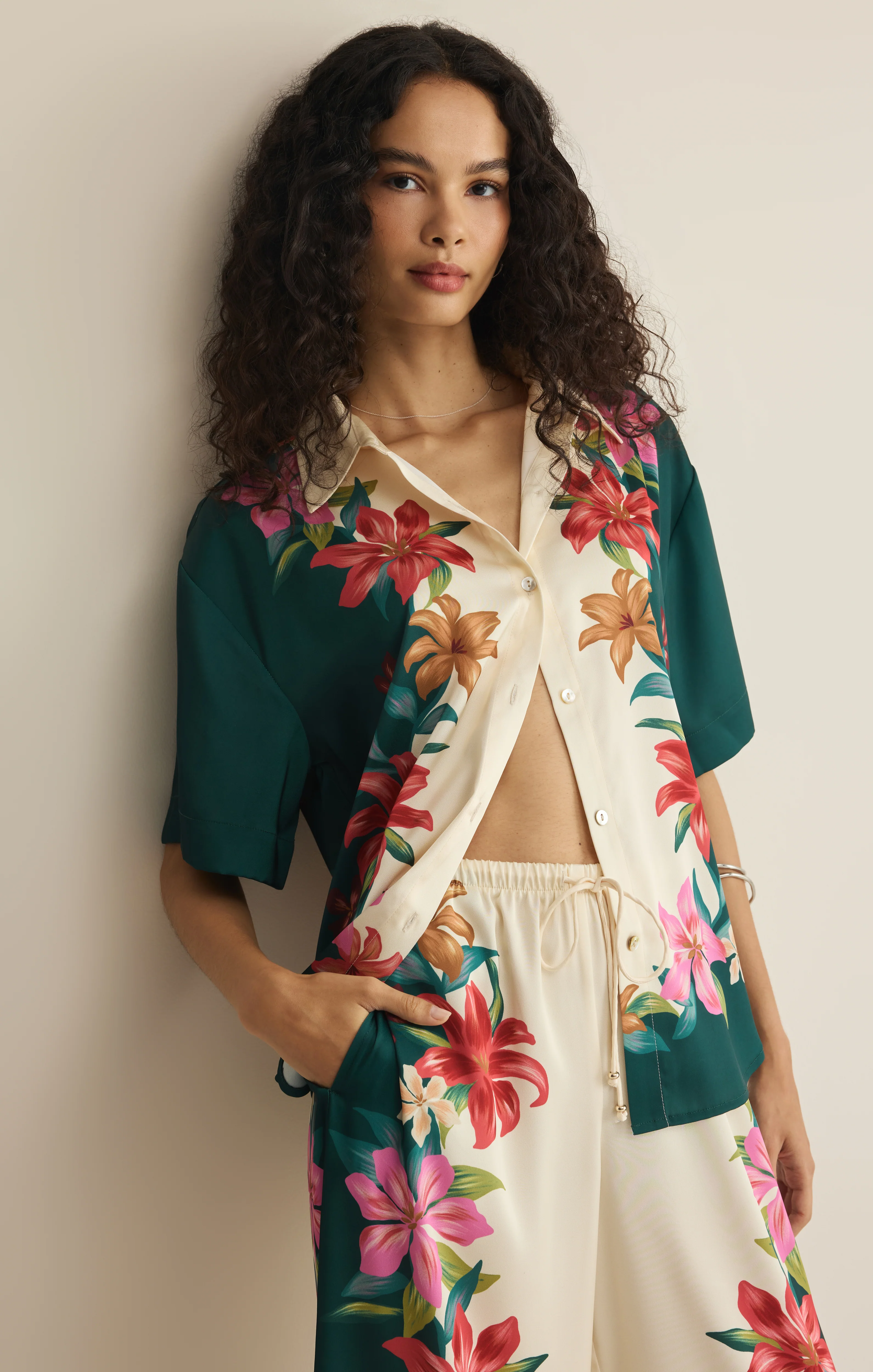 Lani Floral Button Up - Image 6