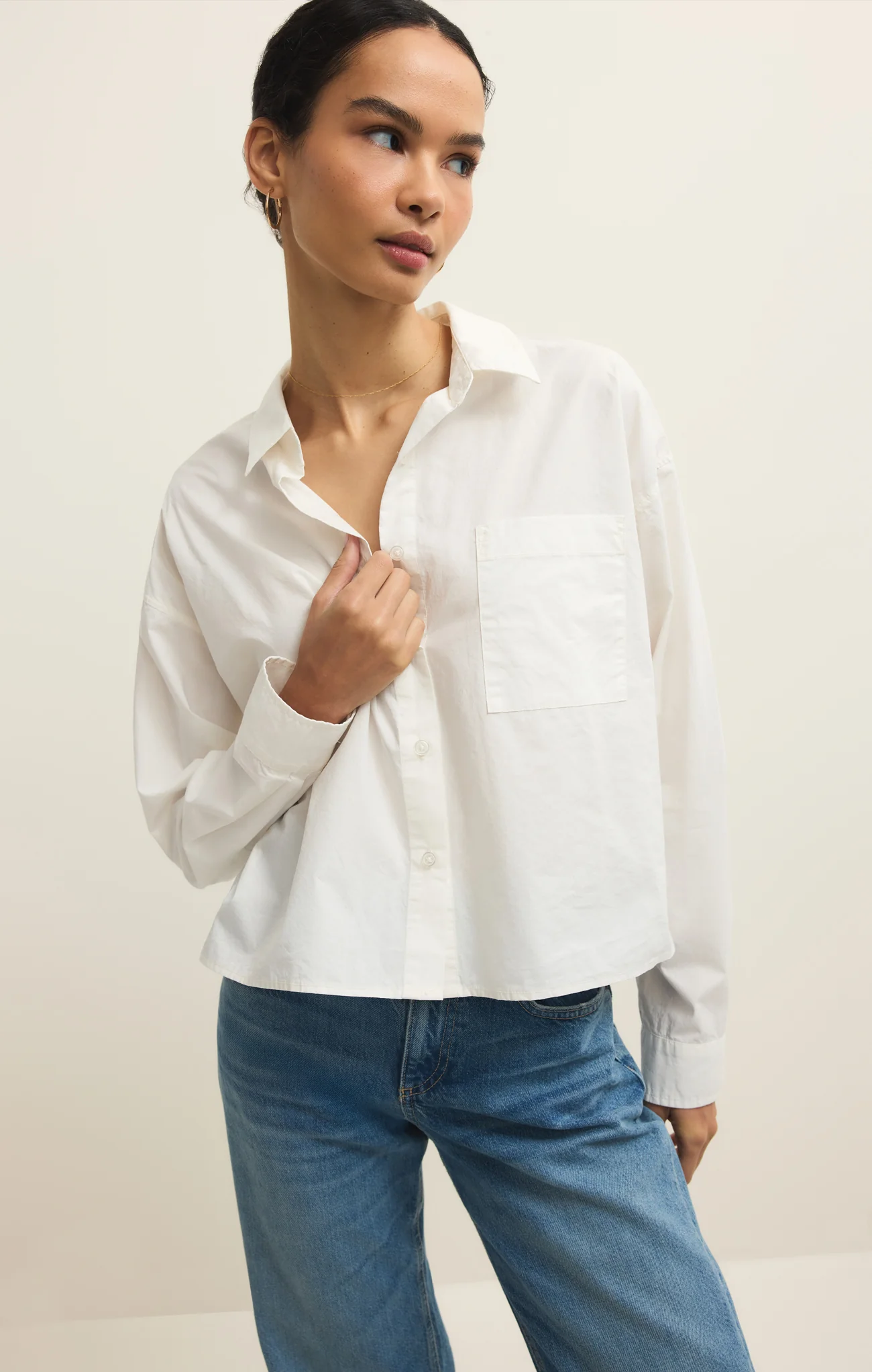Lisette Poplin Top - Image 8