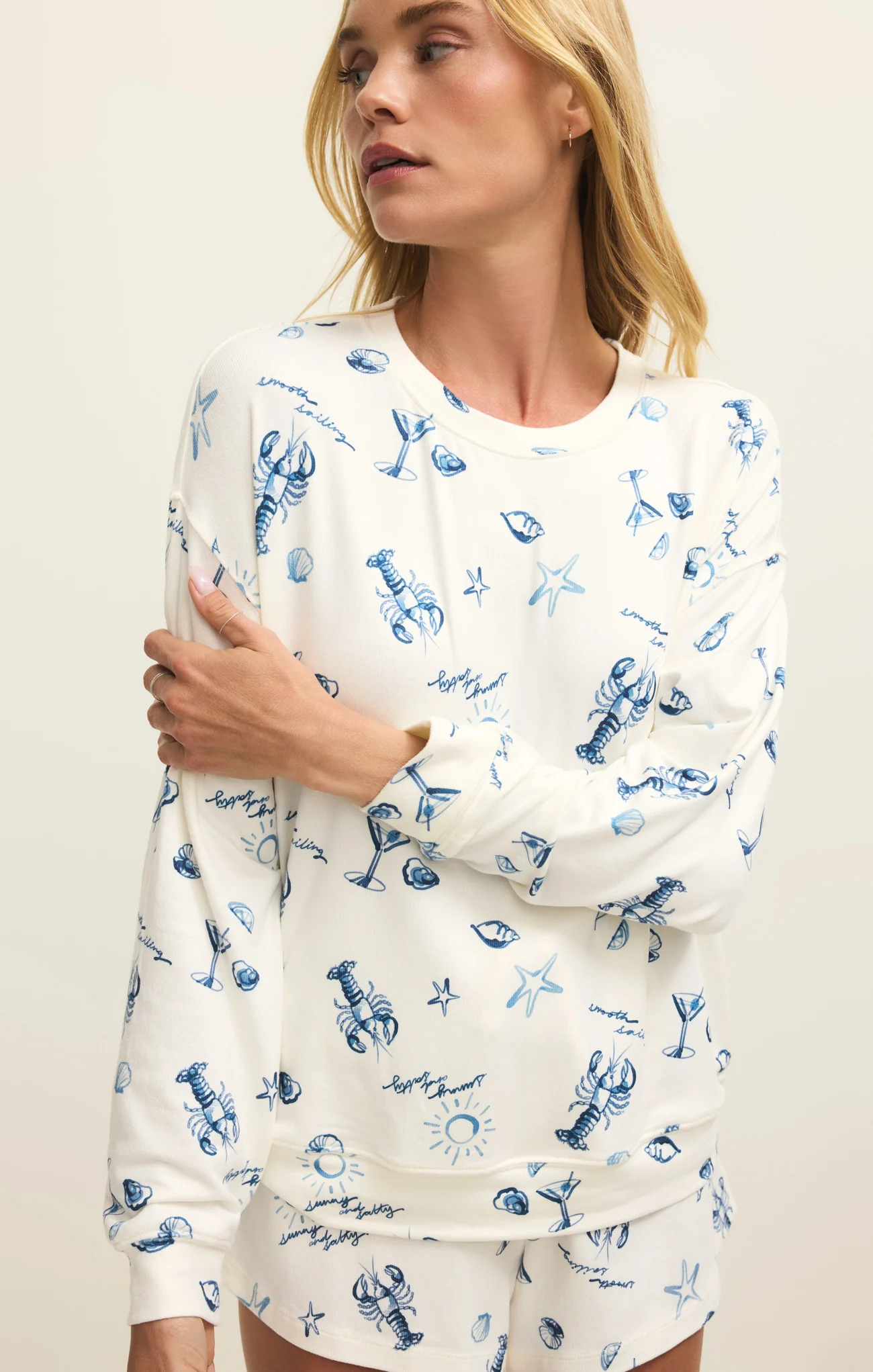 Lost At Sea Long Sleeve Top - Image 6
