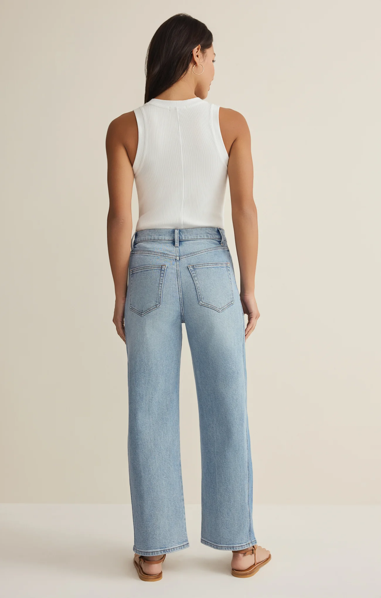 Luna Stretch Denim Crop Pant - Image 10