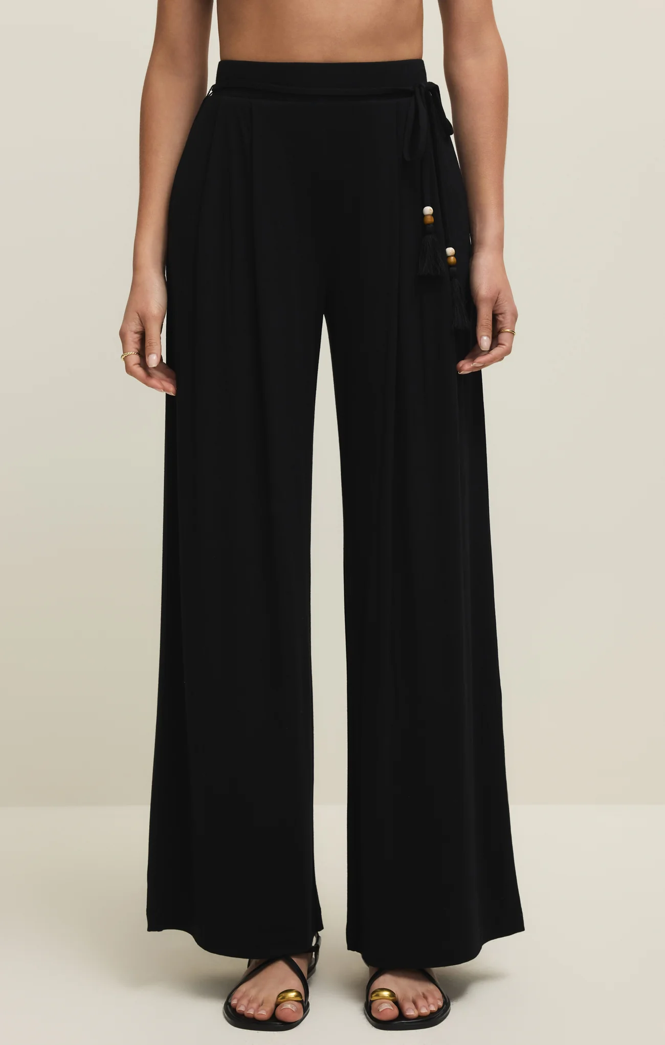 Lydia Wide Leg Stretch Pant