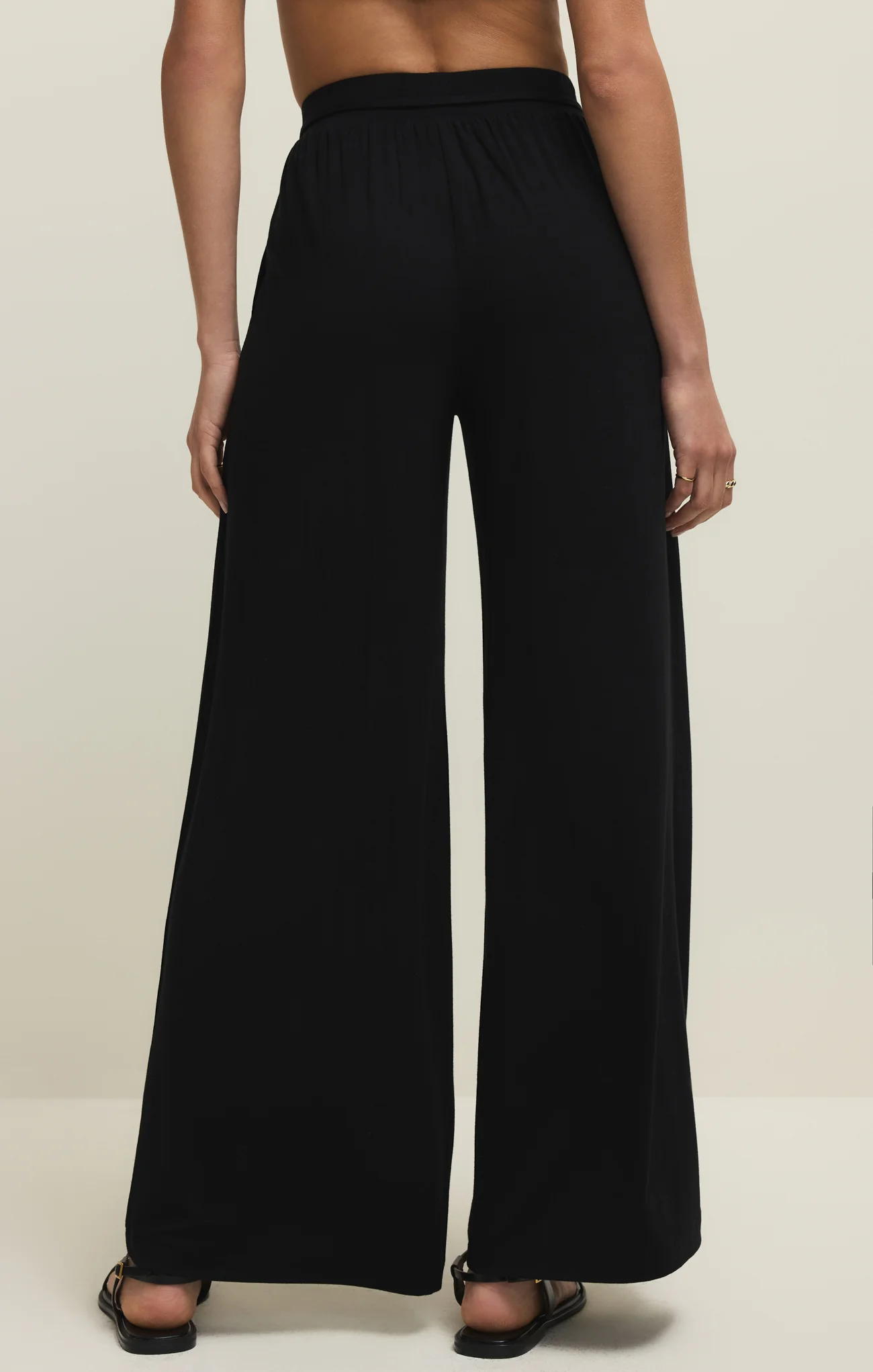 Lydia Wide Leg Stretch Pant - Image 3