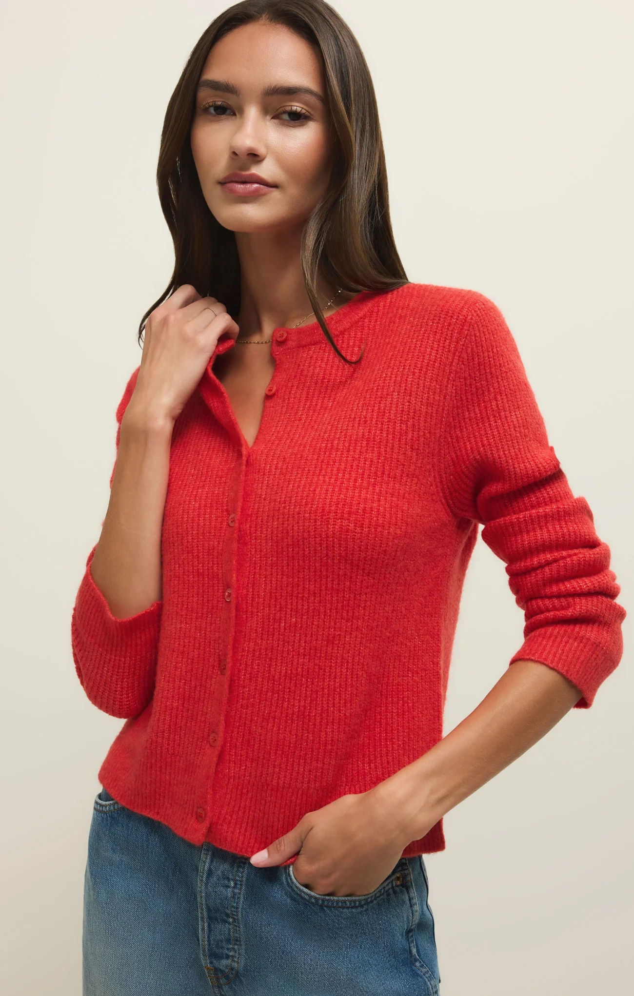 Medina Cozy Rib Cardigan - Image 24