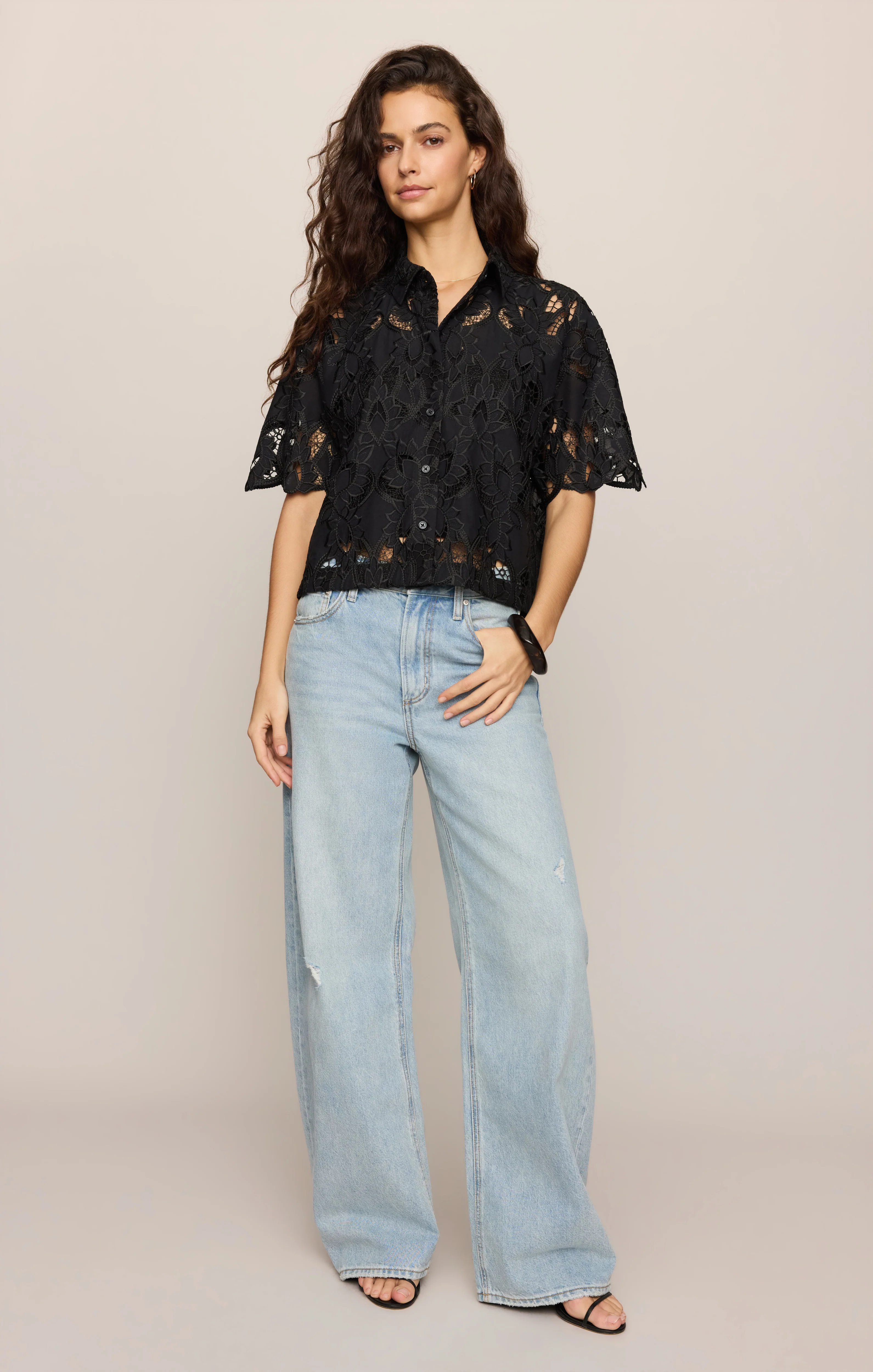 Midnight Embroidered Top - Image 12