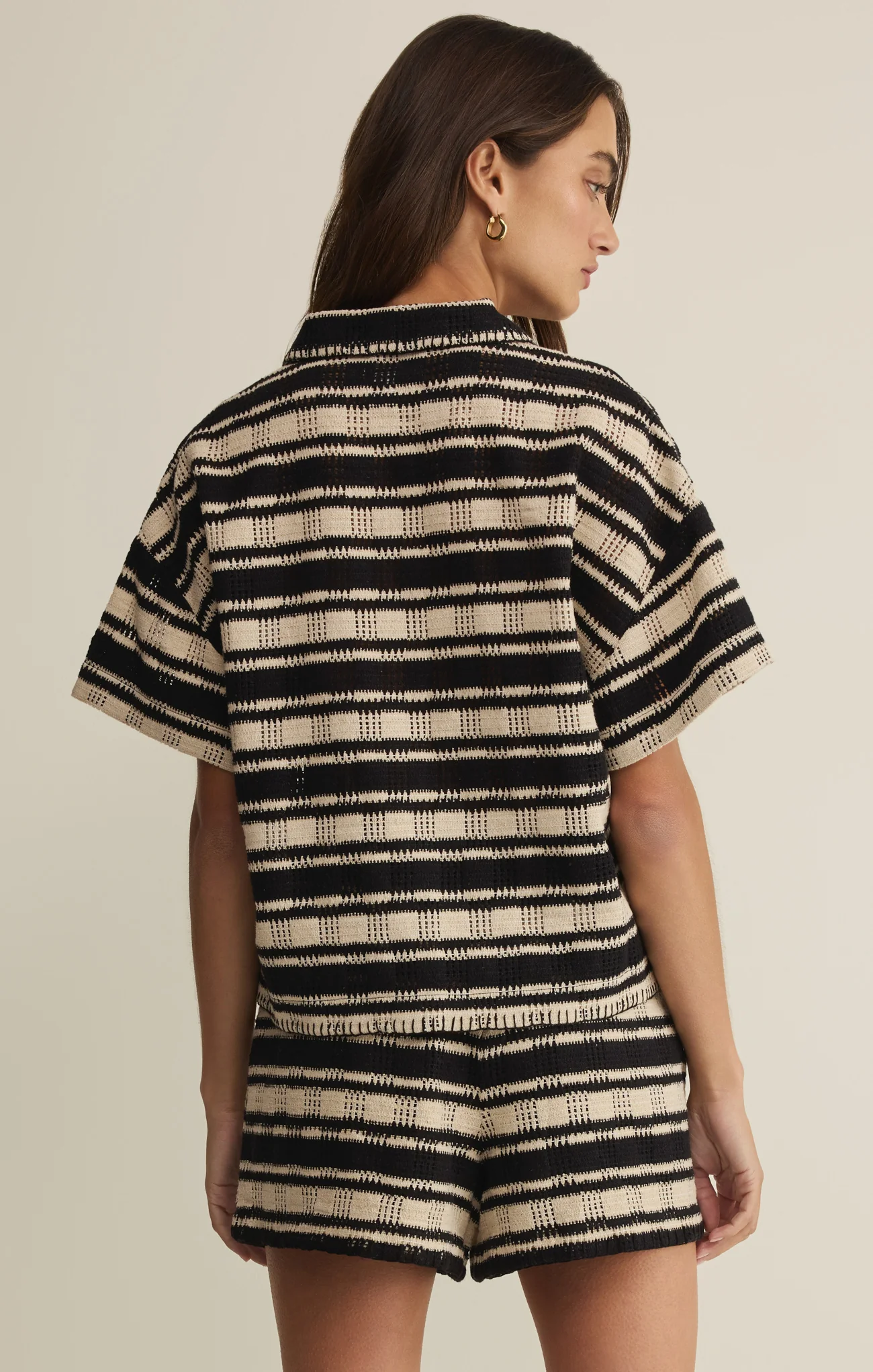 Monaco Stripe Button Up - Image 2