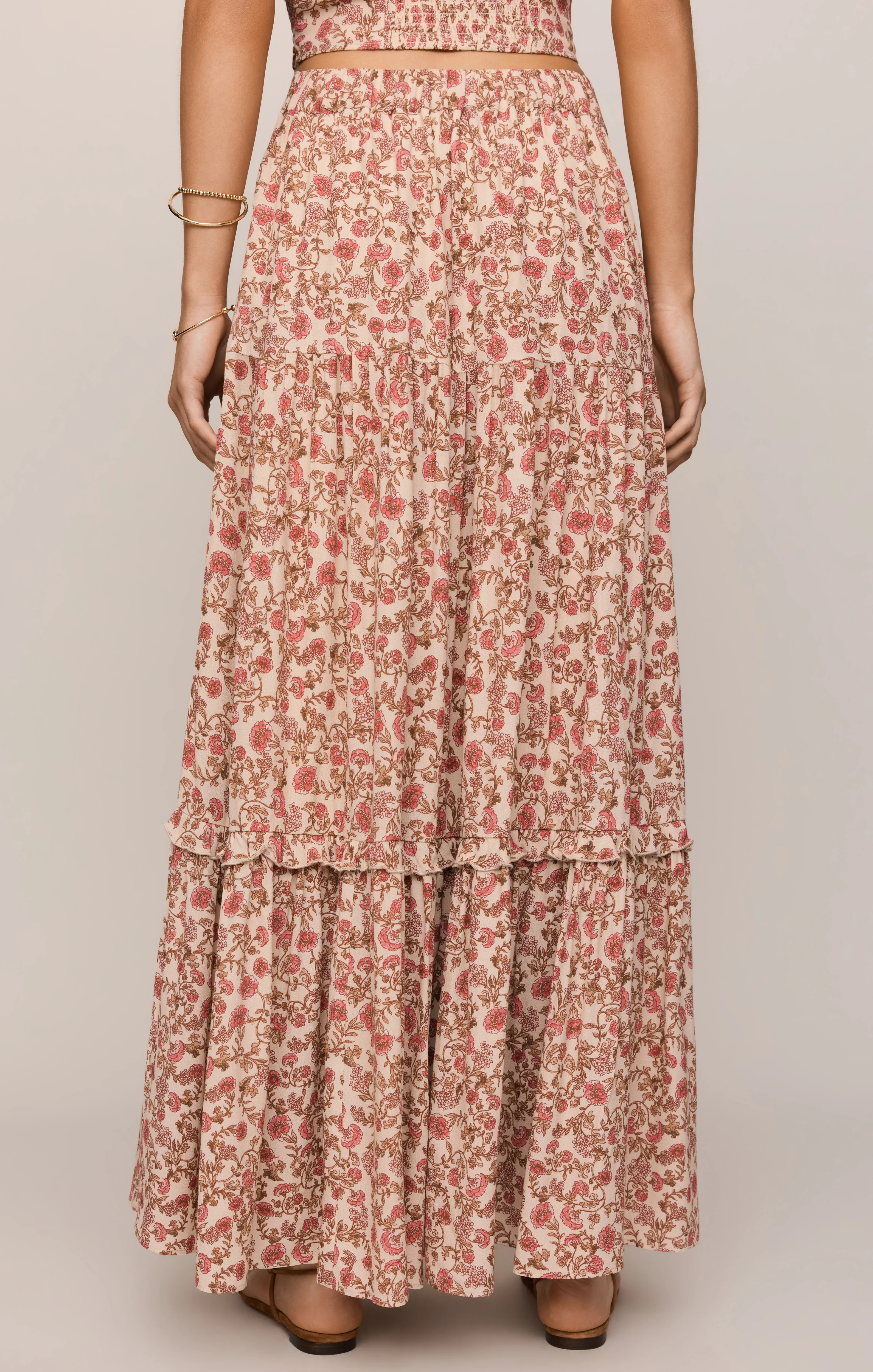 Mora Floral Maxi Skirt - Image 2