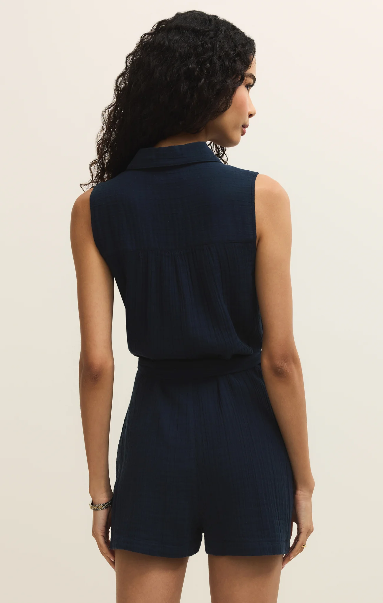 New Light Airy Gauze Romper - Image 9