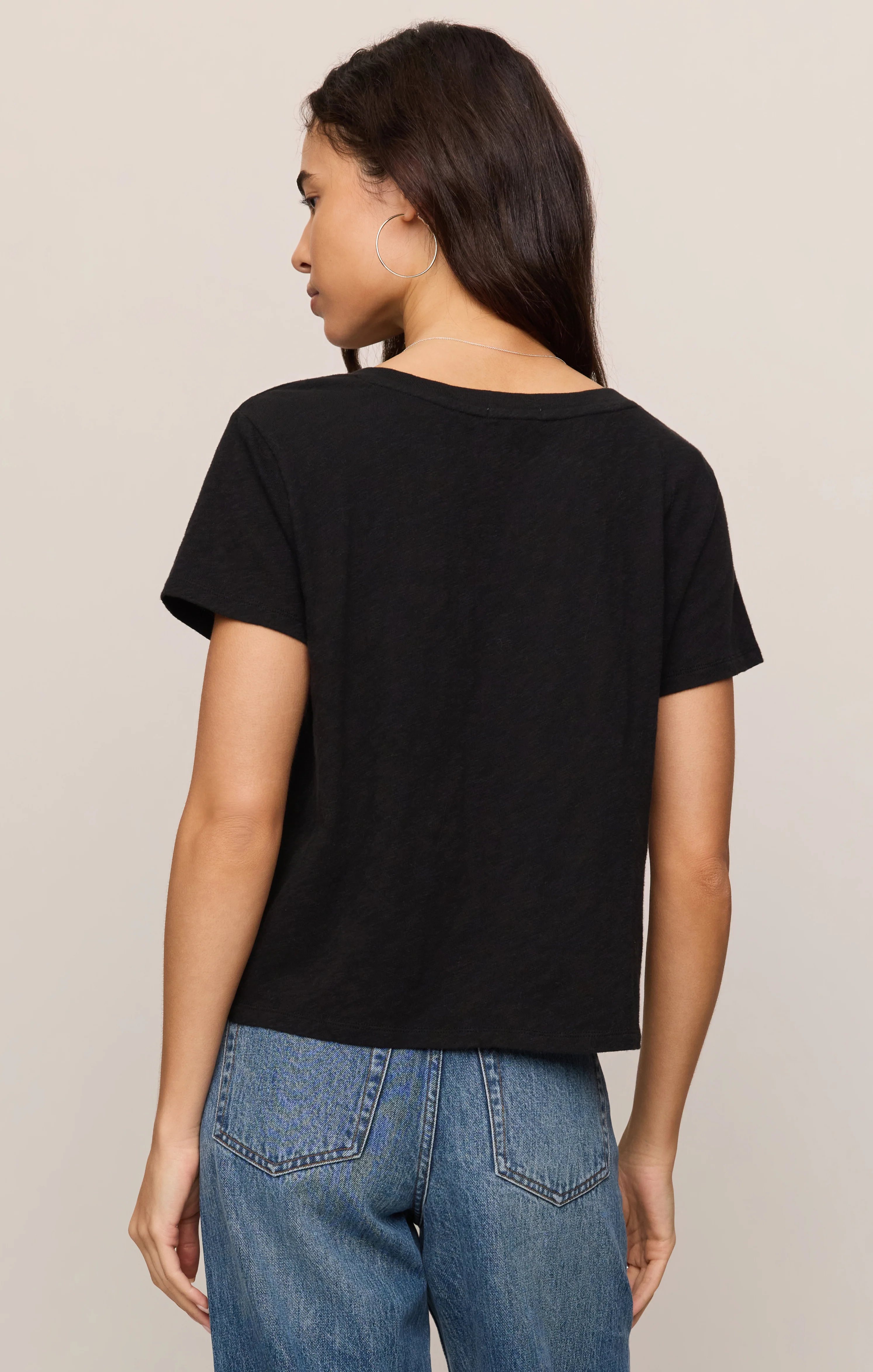 Nomad Slub V-Neck Tee - Image 2