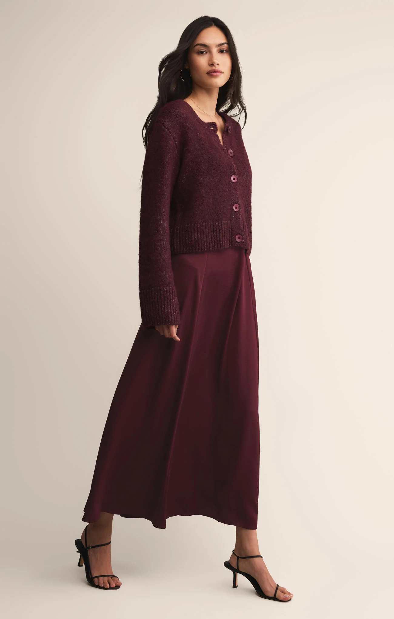Northpointe Satin Midi Skirt - Image 18