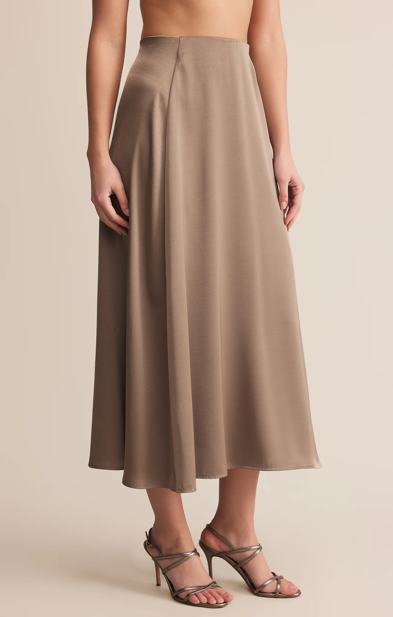 Northpointe Satin Midi Skirt - Image 22