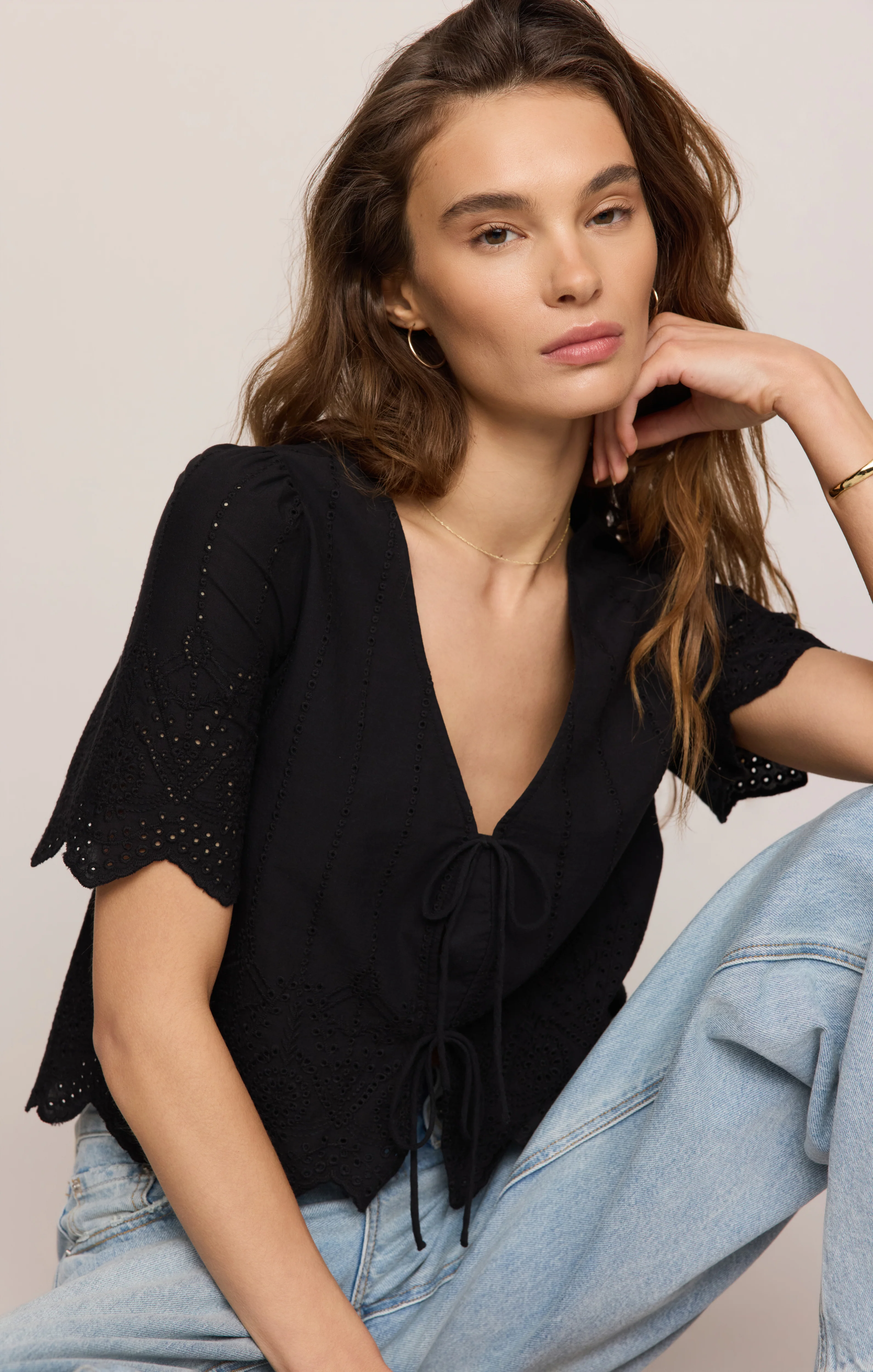 Oceanside Embroidered Top - Image 19