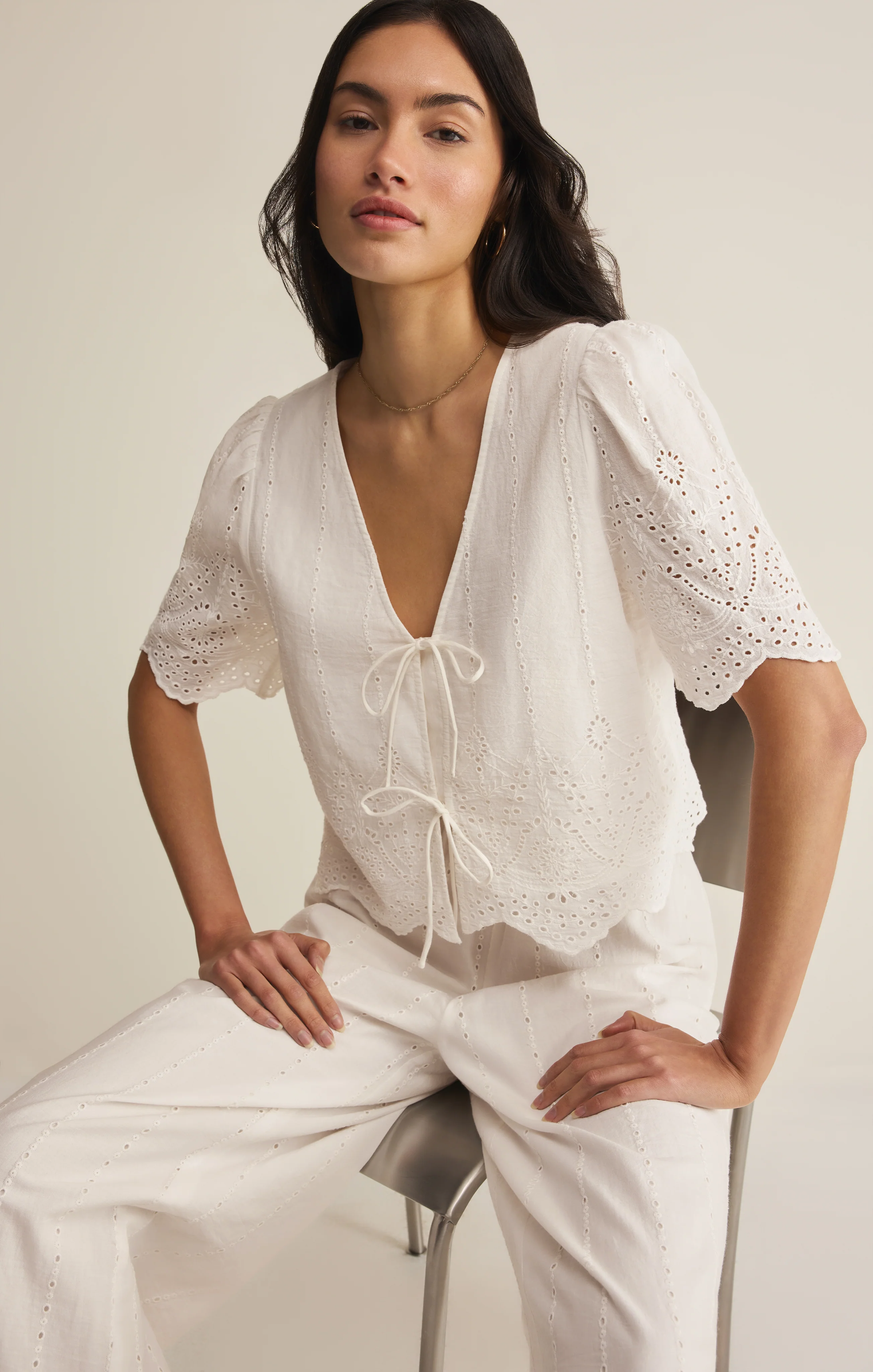 Oceanside Embroidered Top - Image 24
