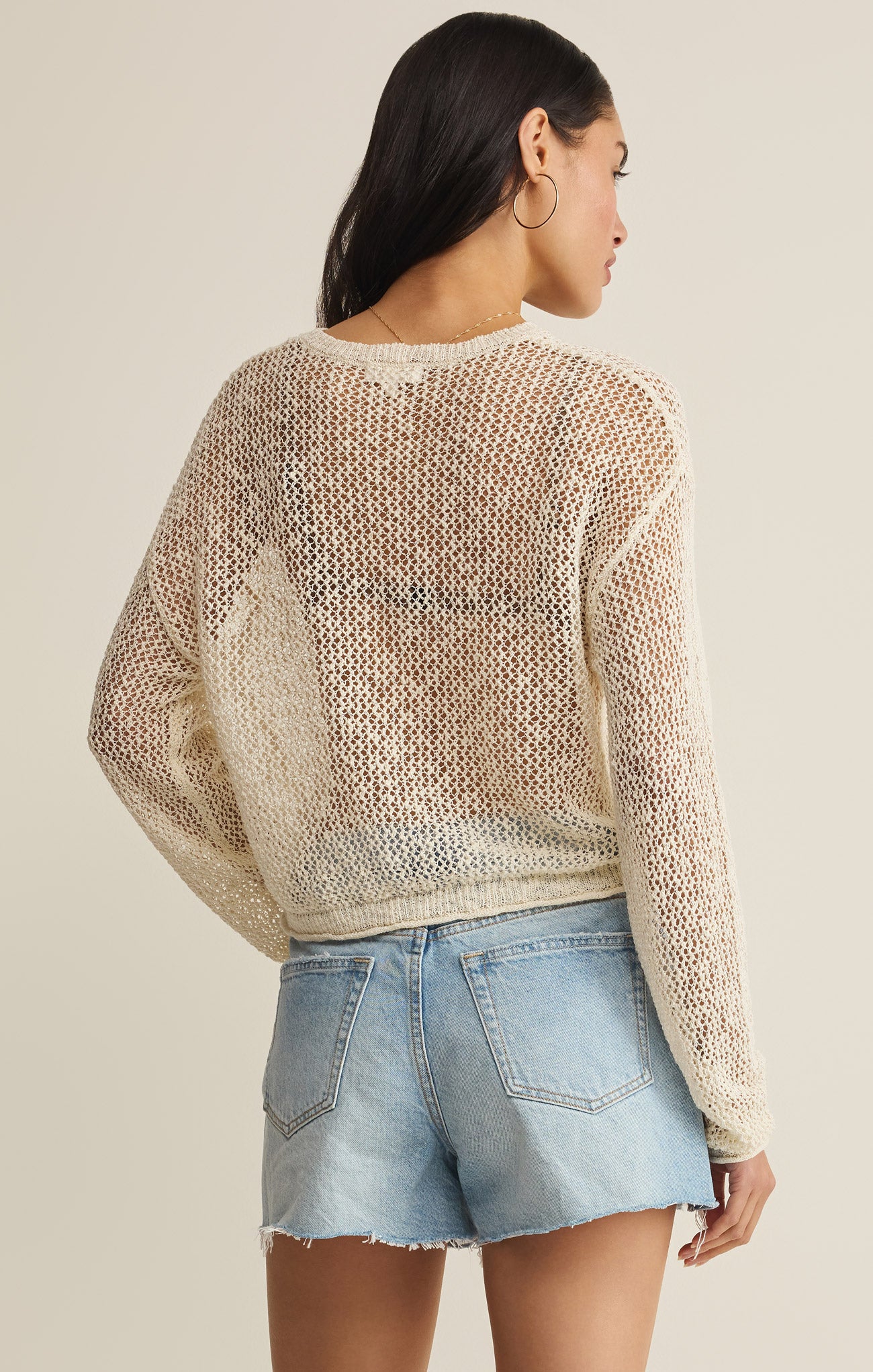 Open Terrain Crochet Sweater - Image 11
