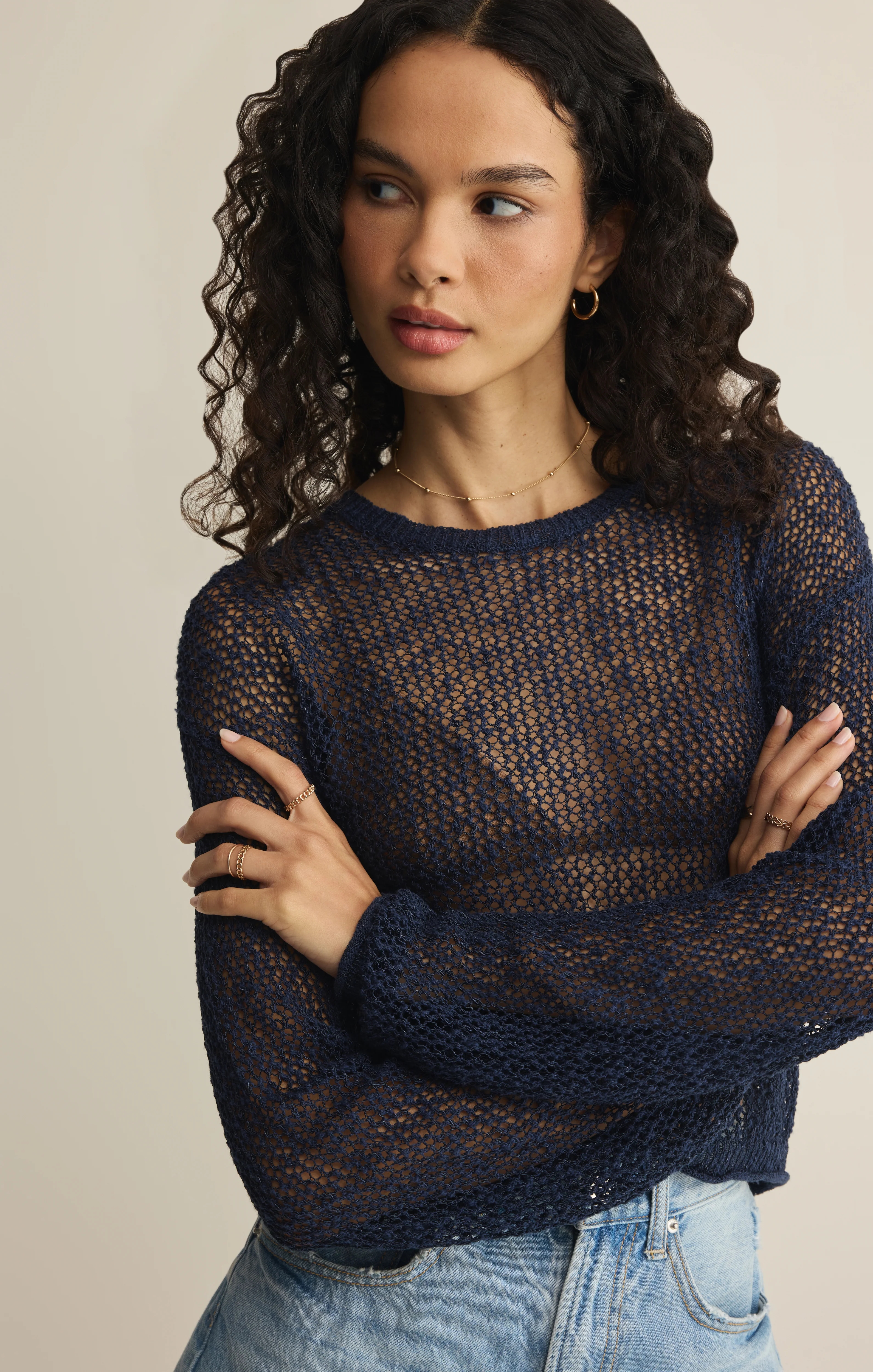 Open Terrain Crochet Sweater - Image 7