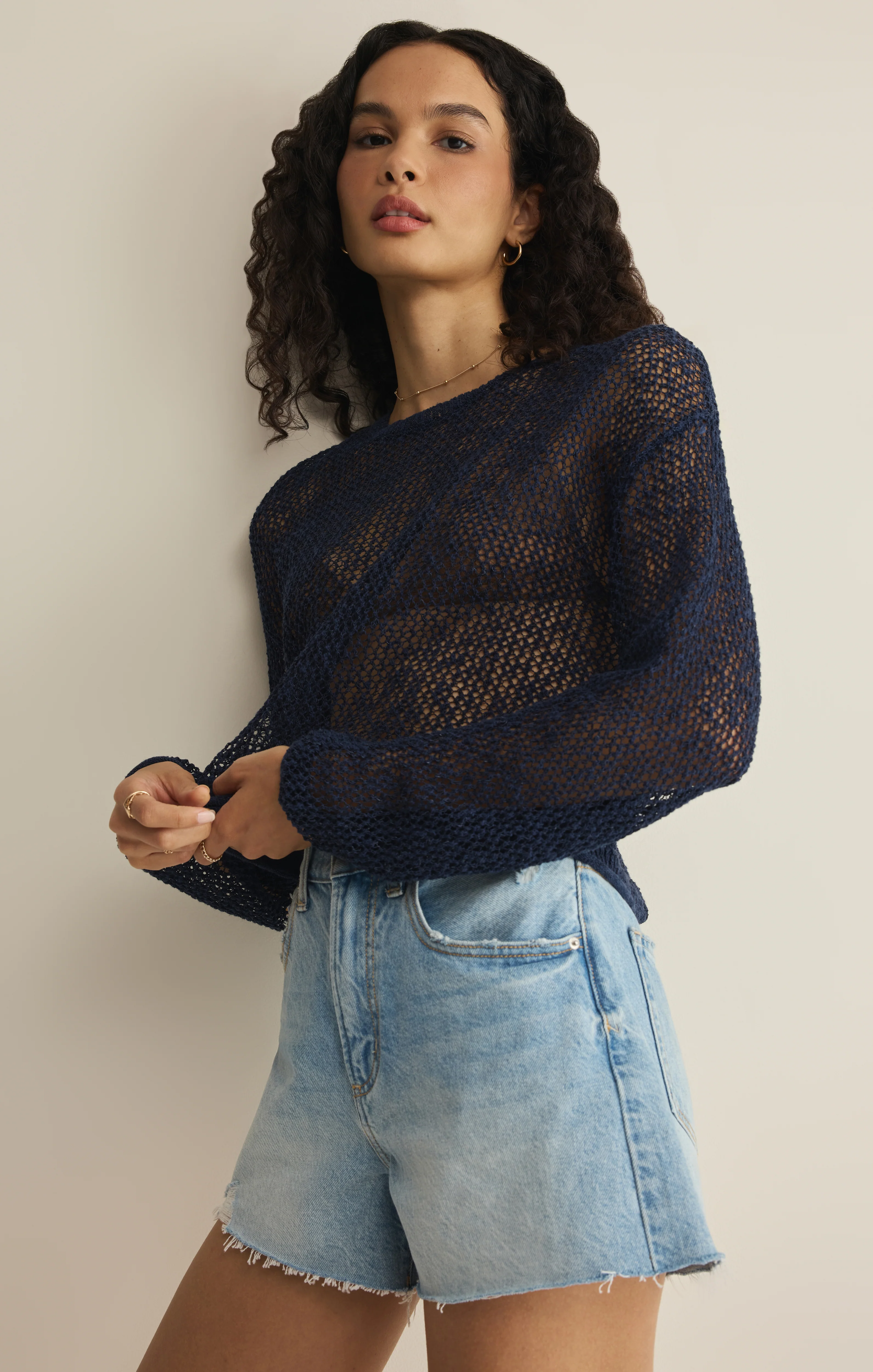 Open Terrain Crochet Sweater - Image 9