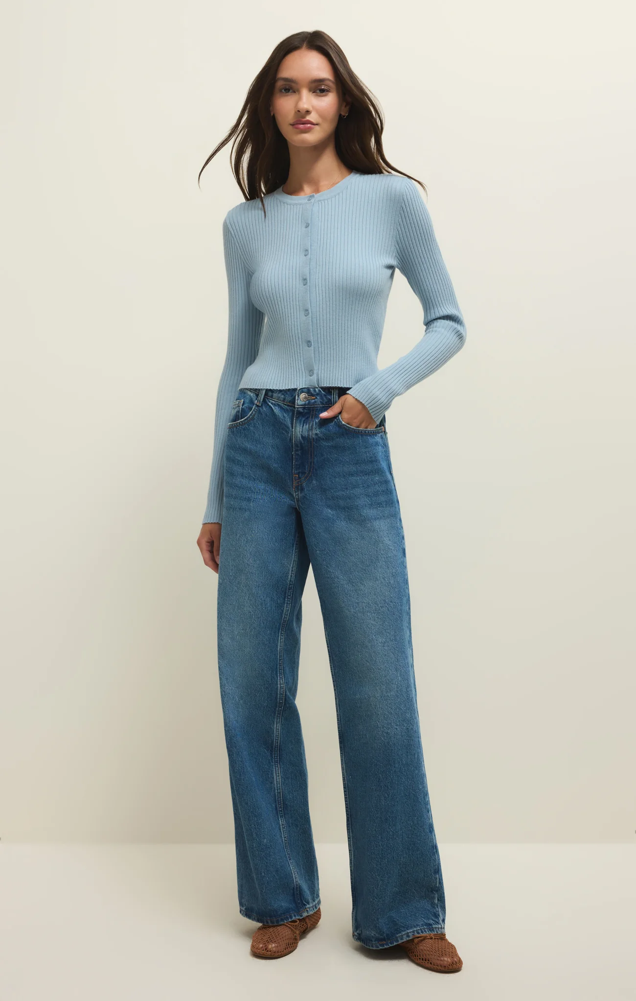 Patrice Rib Cardigan - Image 4