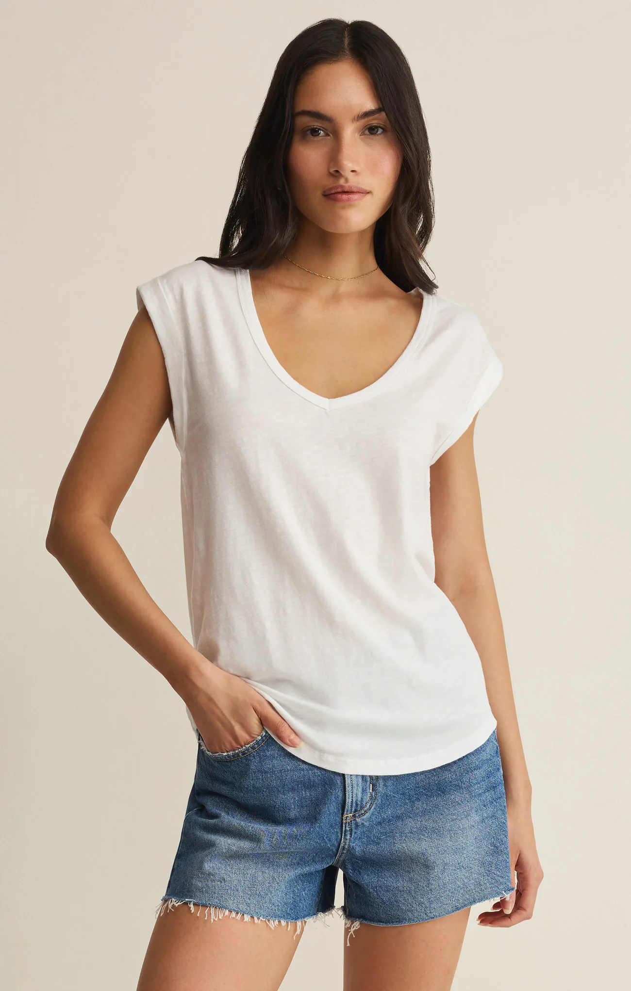 Per Diem V-Neck Tee - Image 10